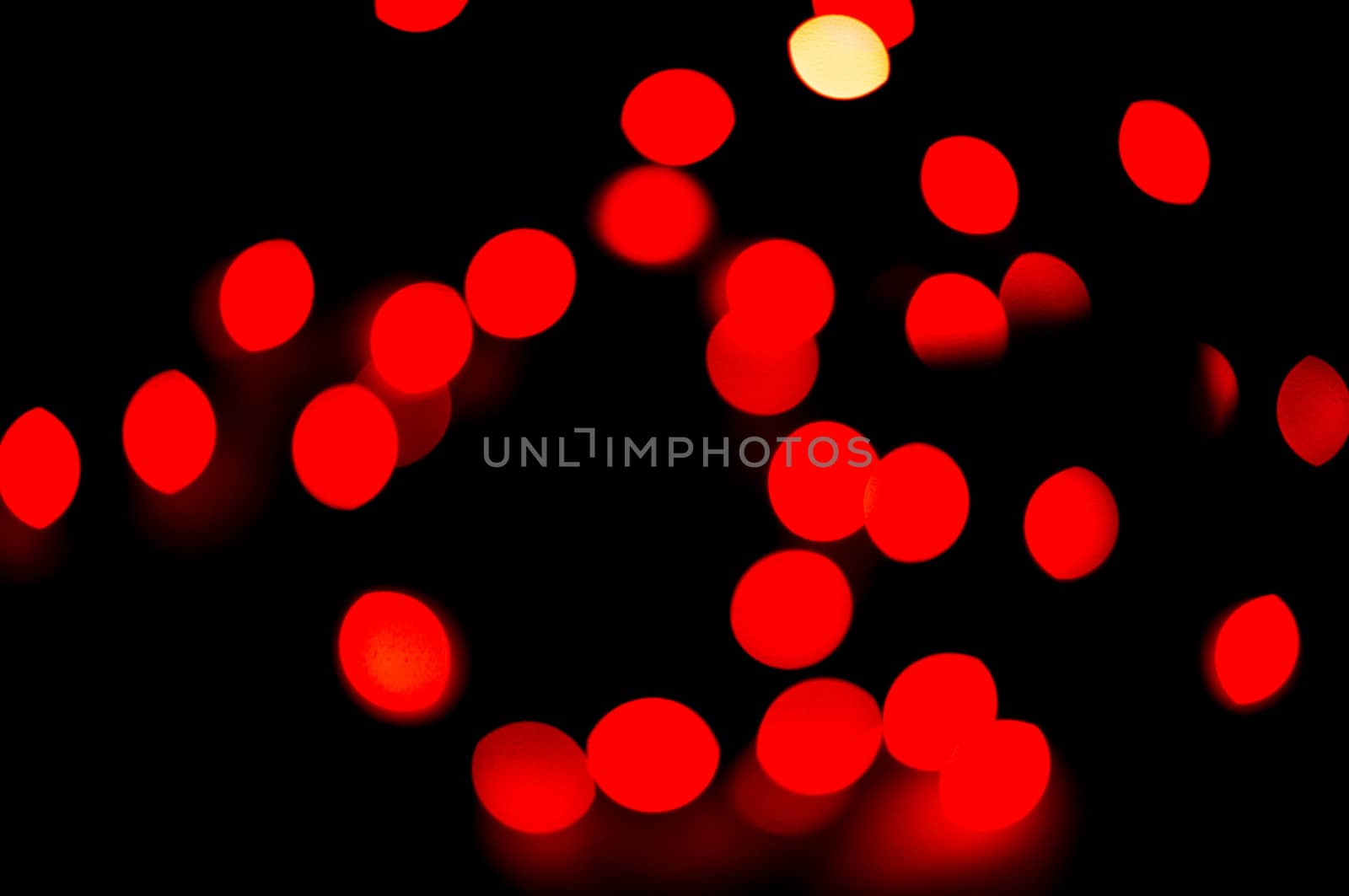 bokeh of christmas lights , abstract background by serhii_lohvyniuk