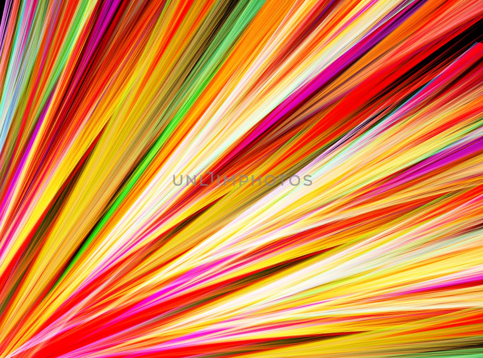 abstract background with blurred magic neon light rays. by serhii_lohvyniuk