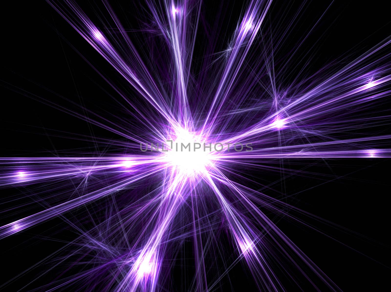 abstract background with blurred magic neon light rays.