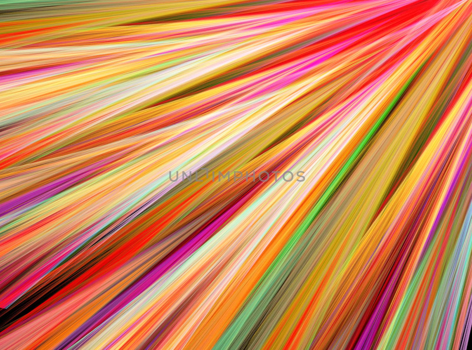 abstract background with blurred magic neon light rays. oil and watercolor