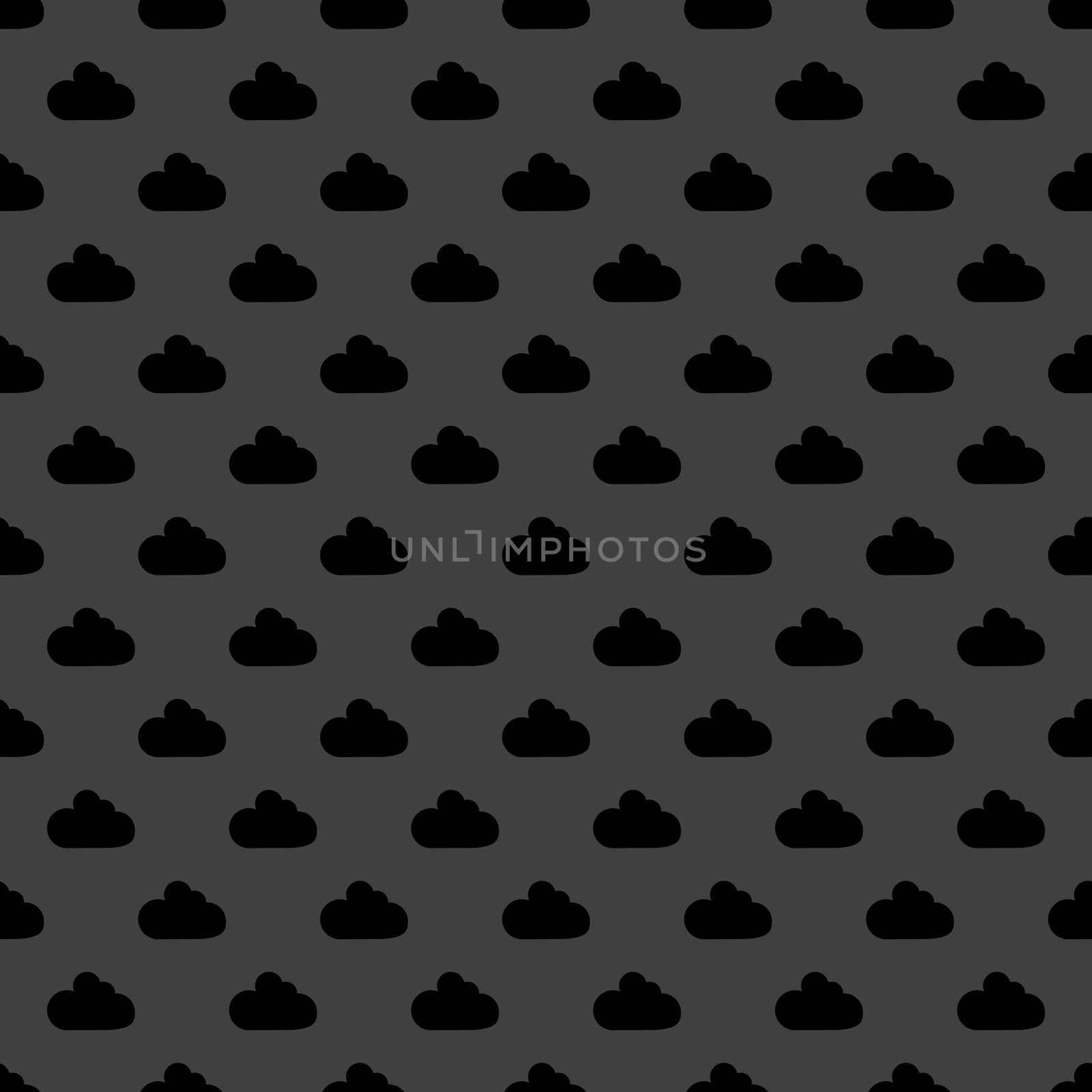 Cloud download application web icon. Seamless pattern.