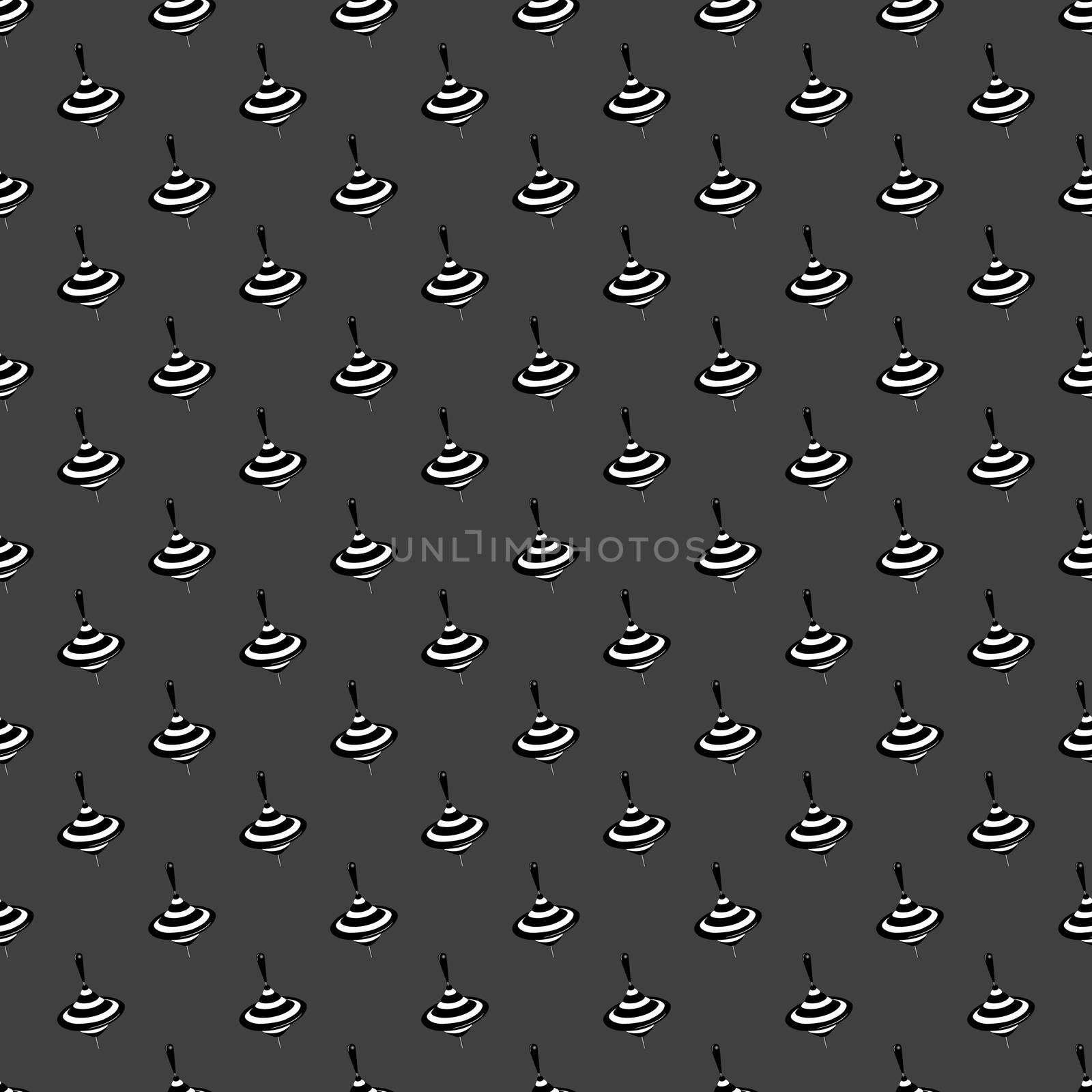 whirligig web icon. flat design. Seamless gray pattern.