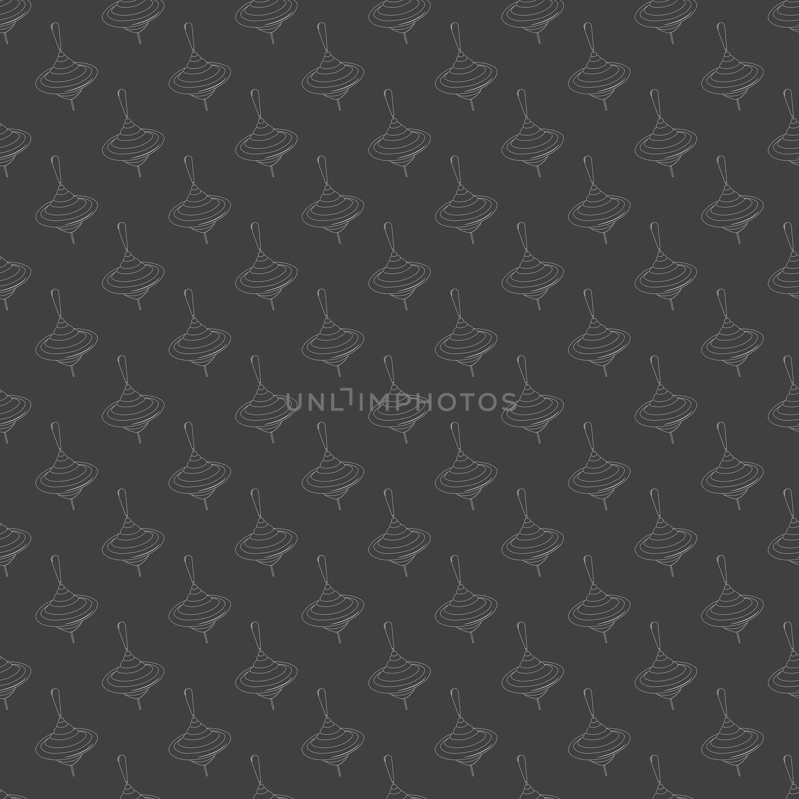 whirligig web icon. flat design. Seamless gray pattern. by serhii_lohvyniuk