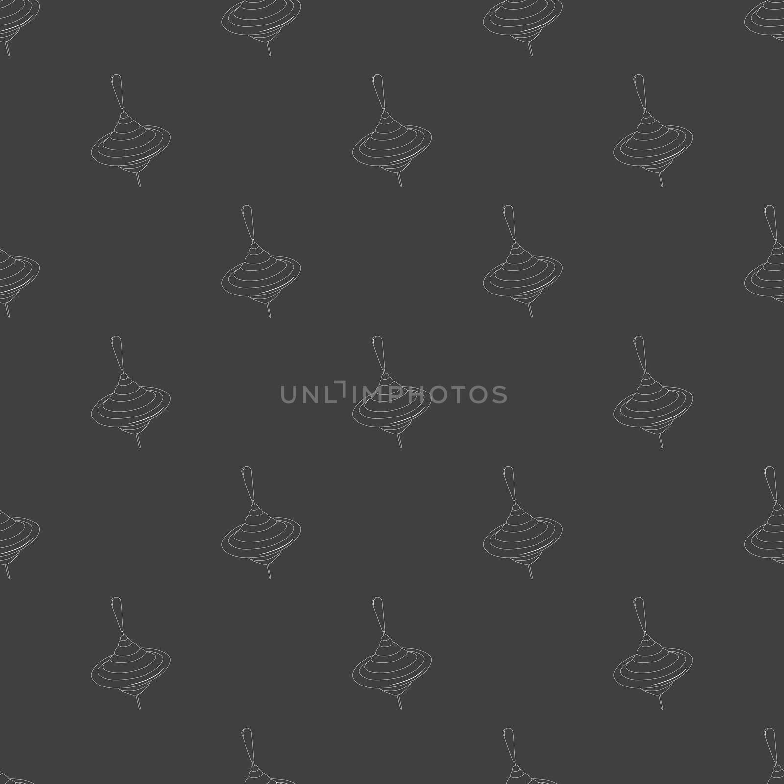 whirligig web icon. flat design. Seamless gray pattern. by serhii_lohvyniuk