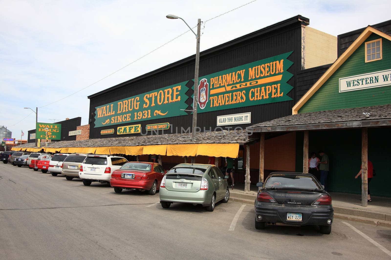 Famous Wall Drug Store in South Dakota.