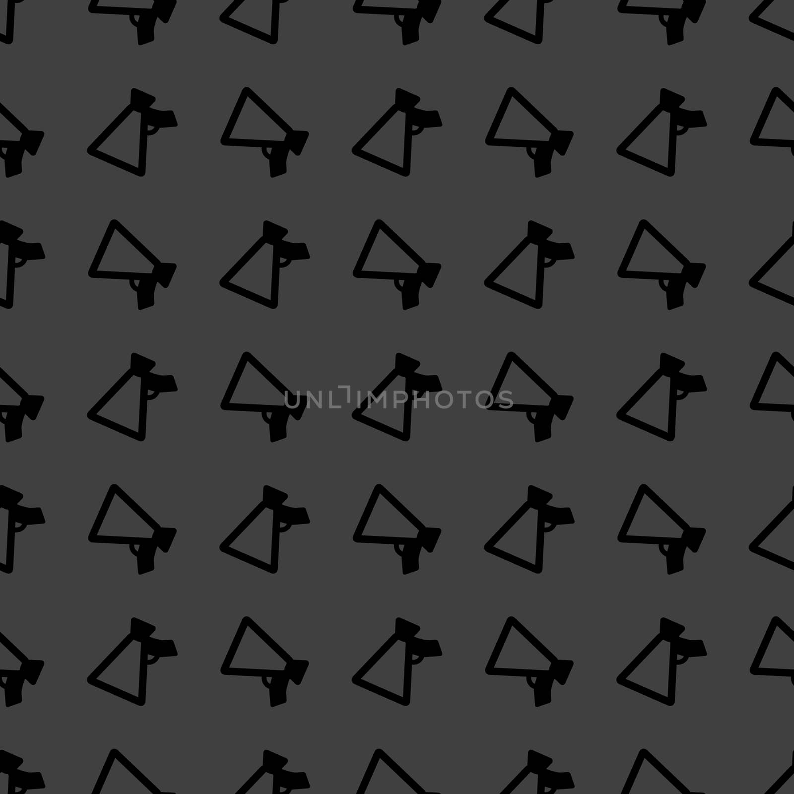 Mouthpiece. web icon. flat design. Seamless pattern. by serhii_lohvyniuk