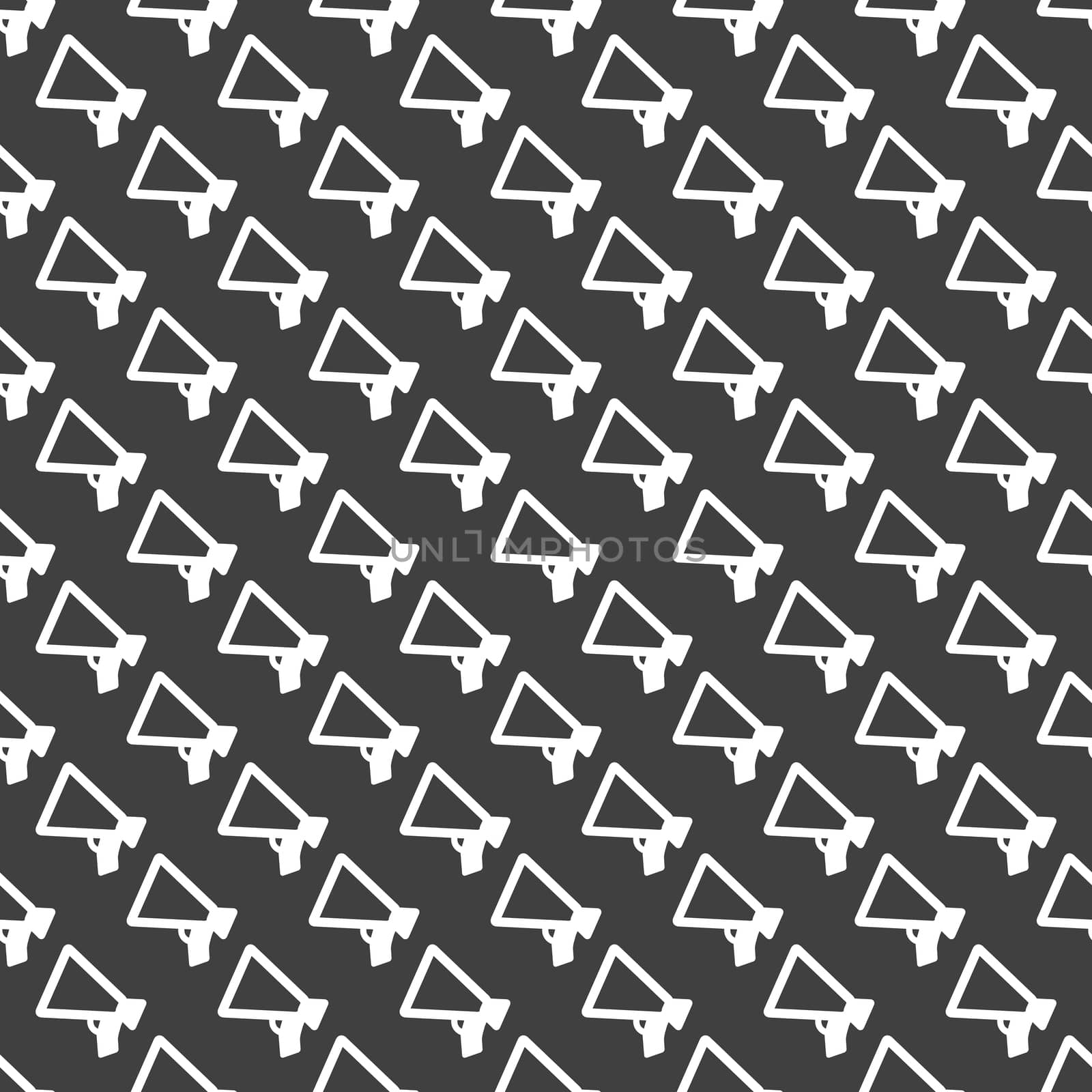 Mouthpiece. web icon. flat design. Seamless pattern. by serhii_lohvyniuk