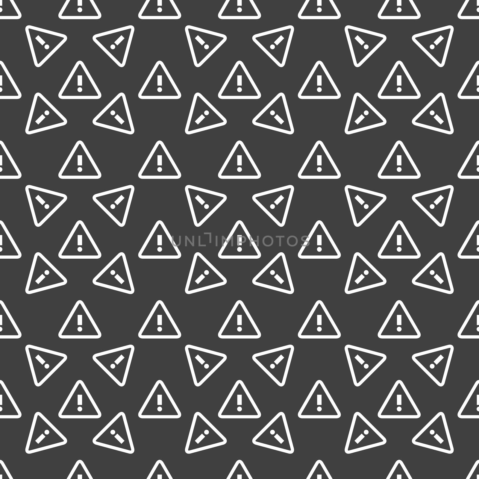info web icon. flat design. Seamless pattern.