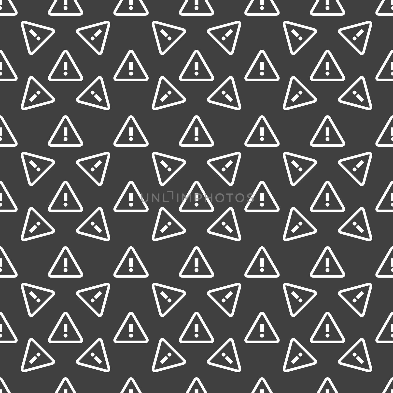 info web icon. flat design. Seamless pattern.