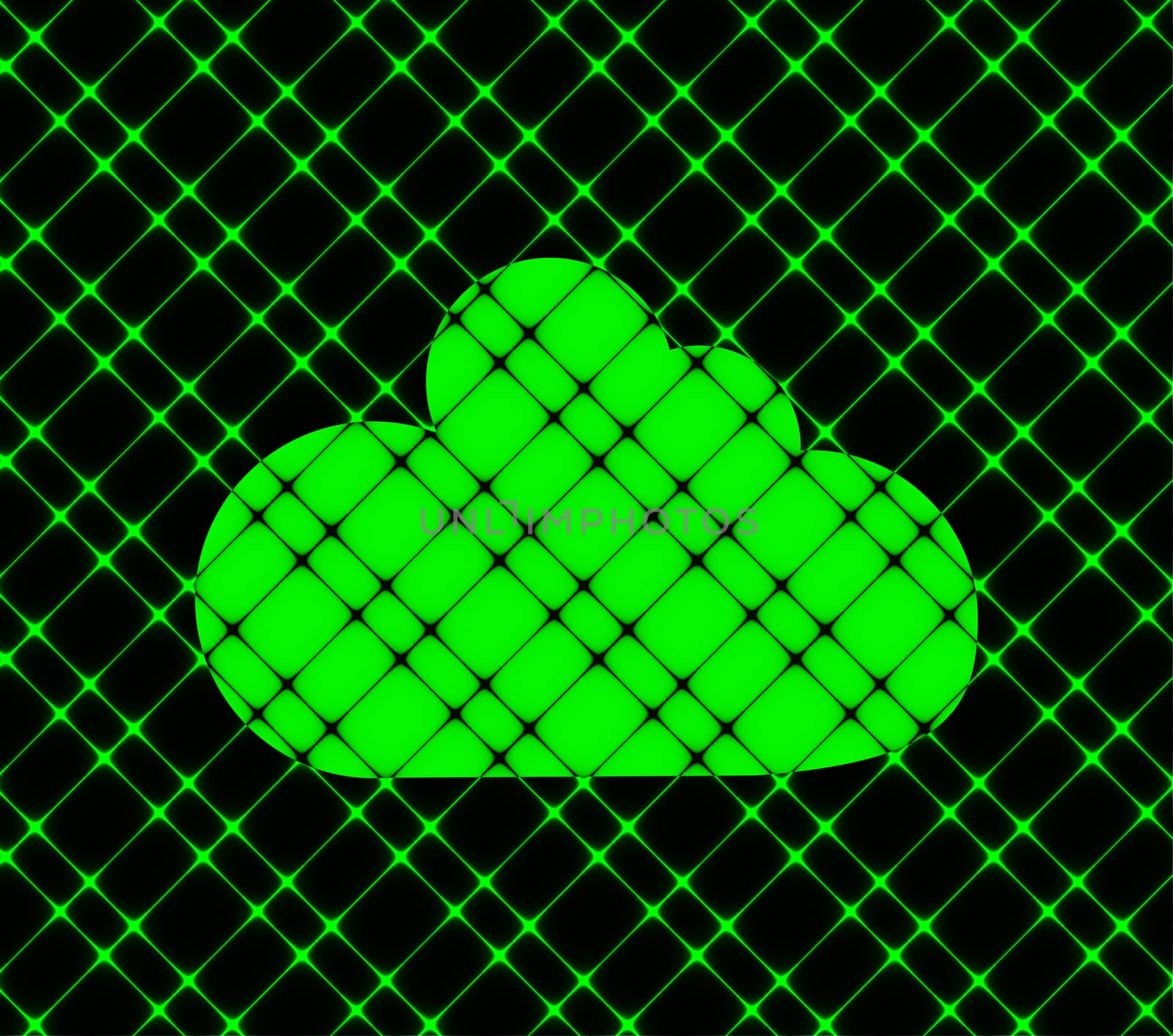 cloud icon. flat design.  Easy to edit.