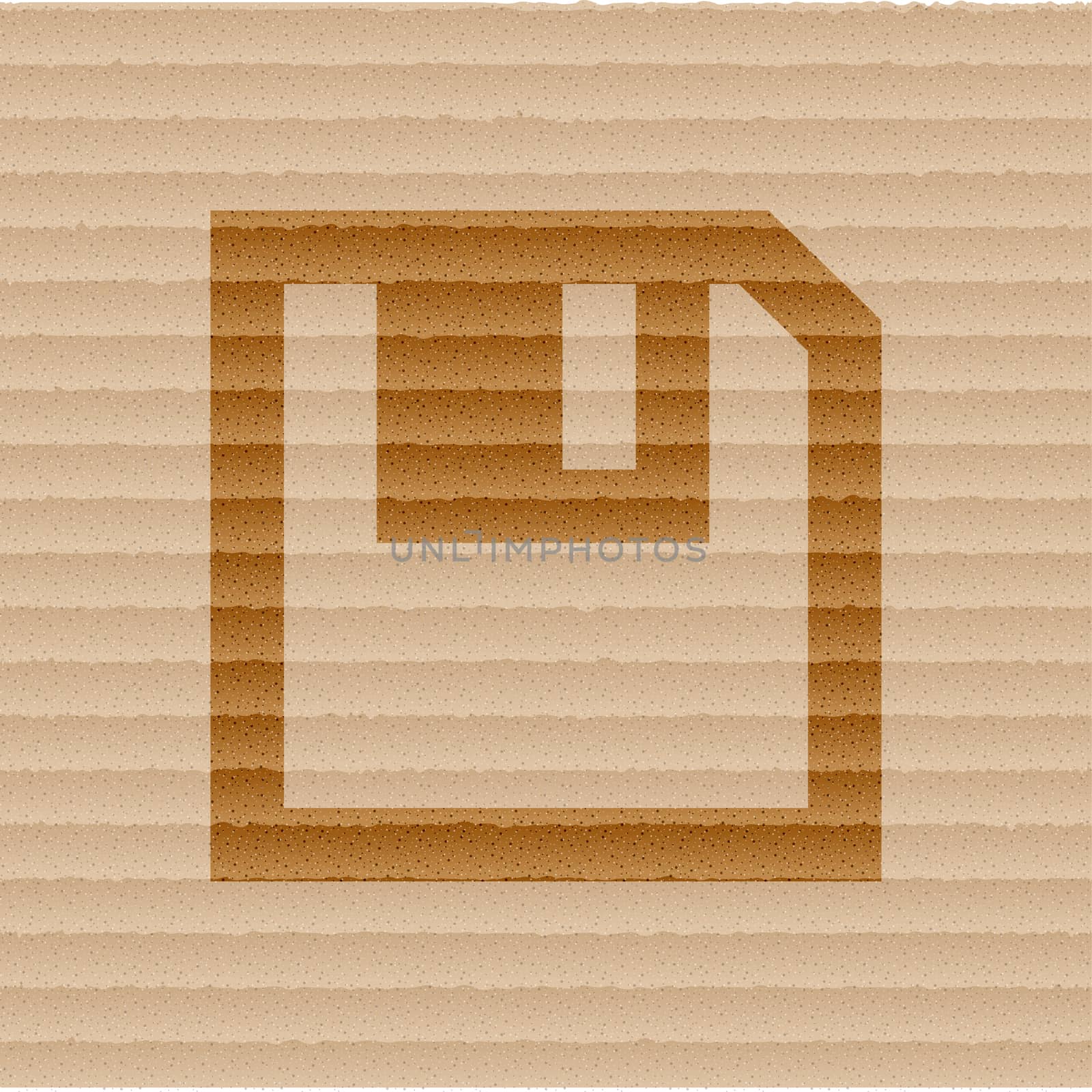 floppy disk icon Flat with abstract background by serhii_lohvyniuk