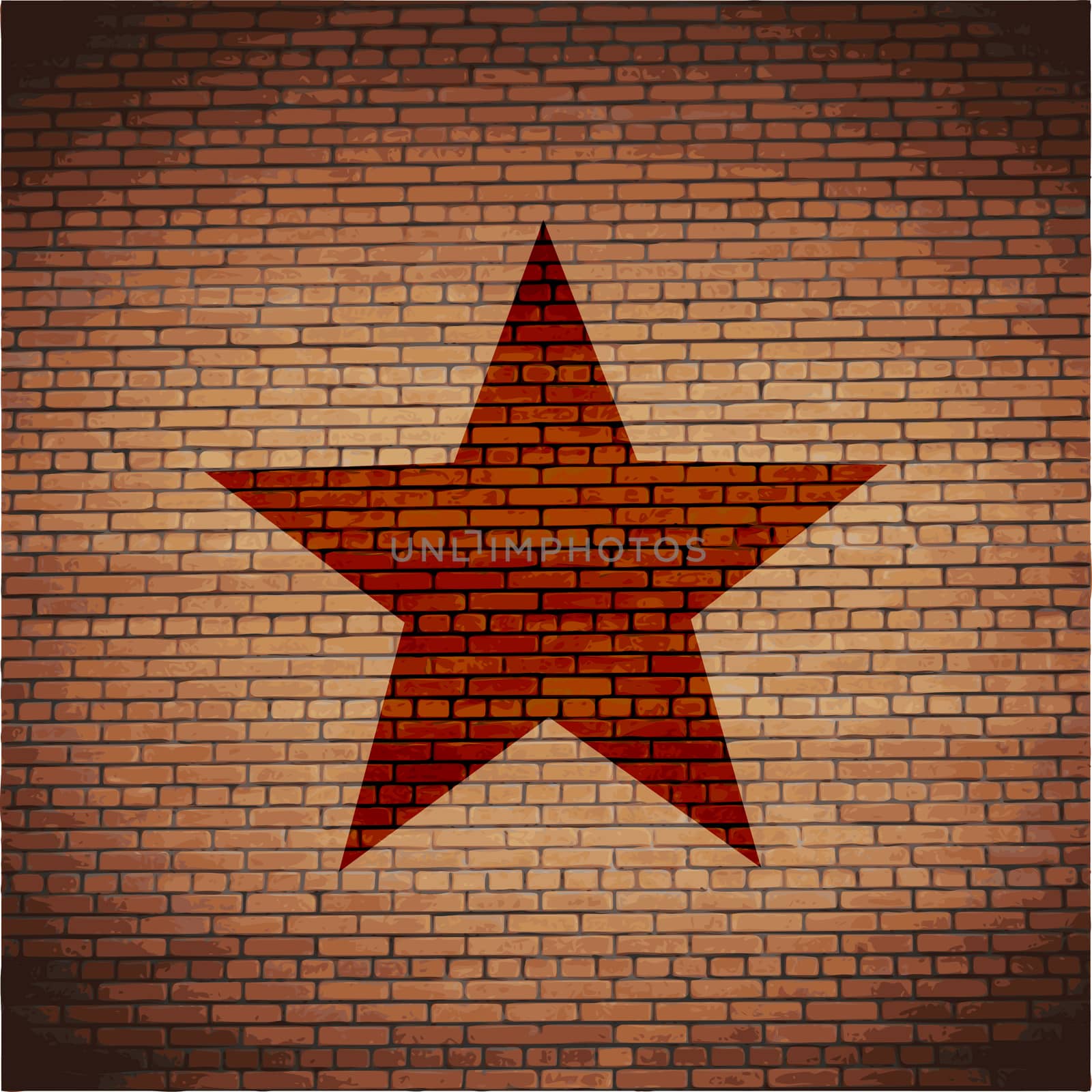 star icon Flat with abstract background by serhii_lohvyniuk