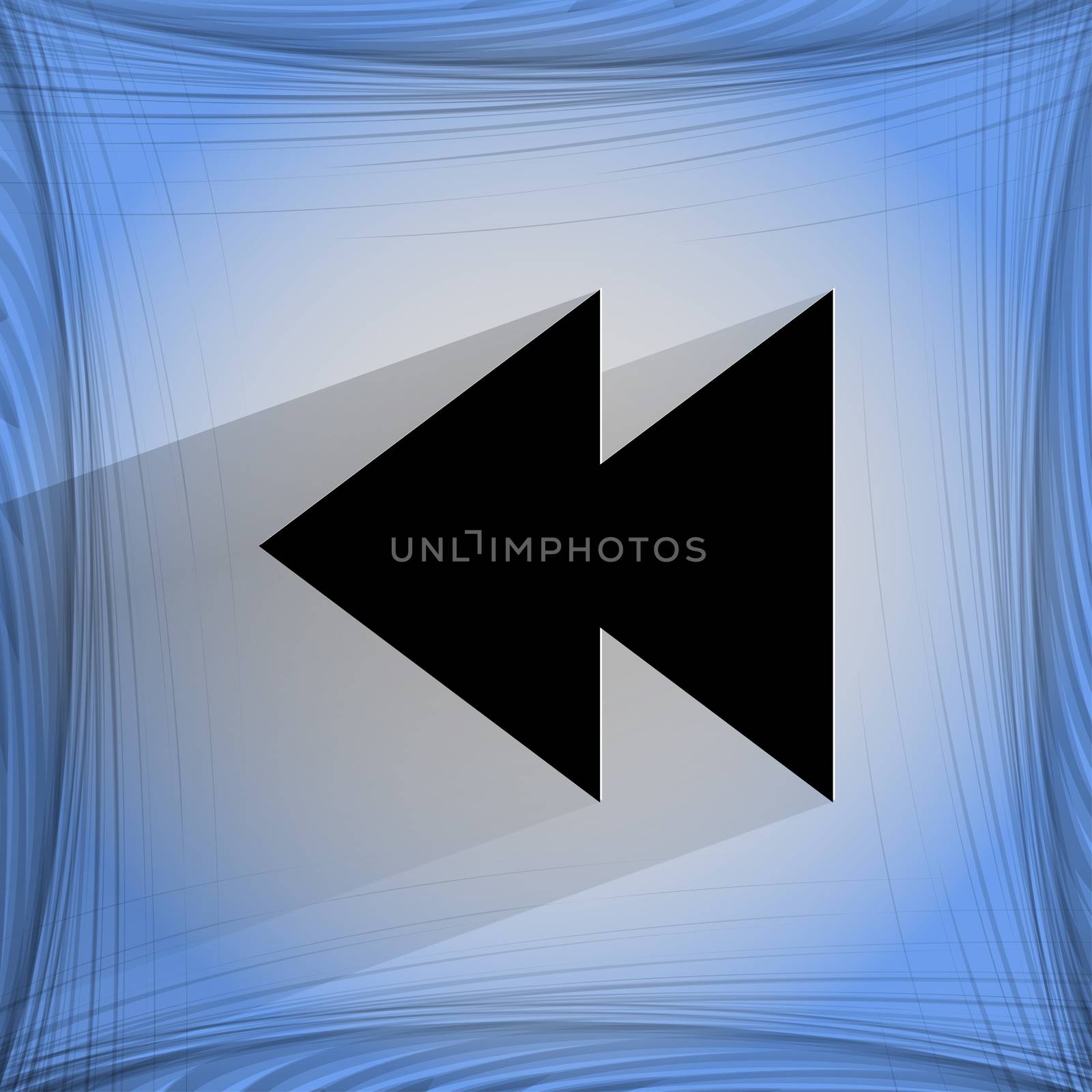 multimedia control. Flat modern web design on a flat geometric abstract background . 