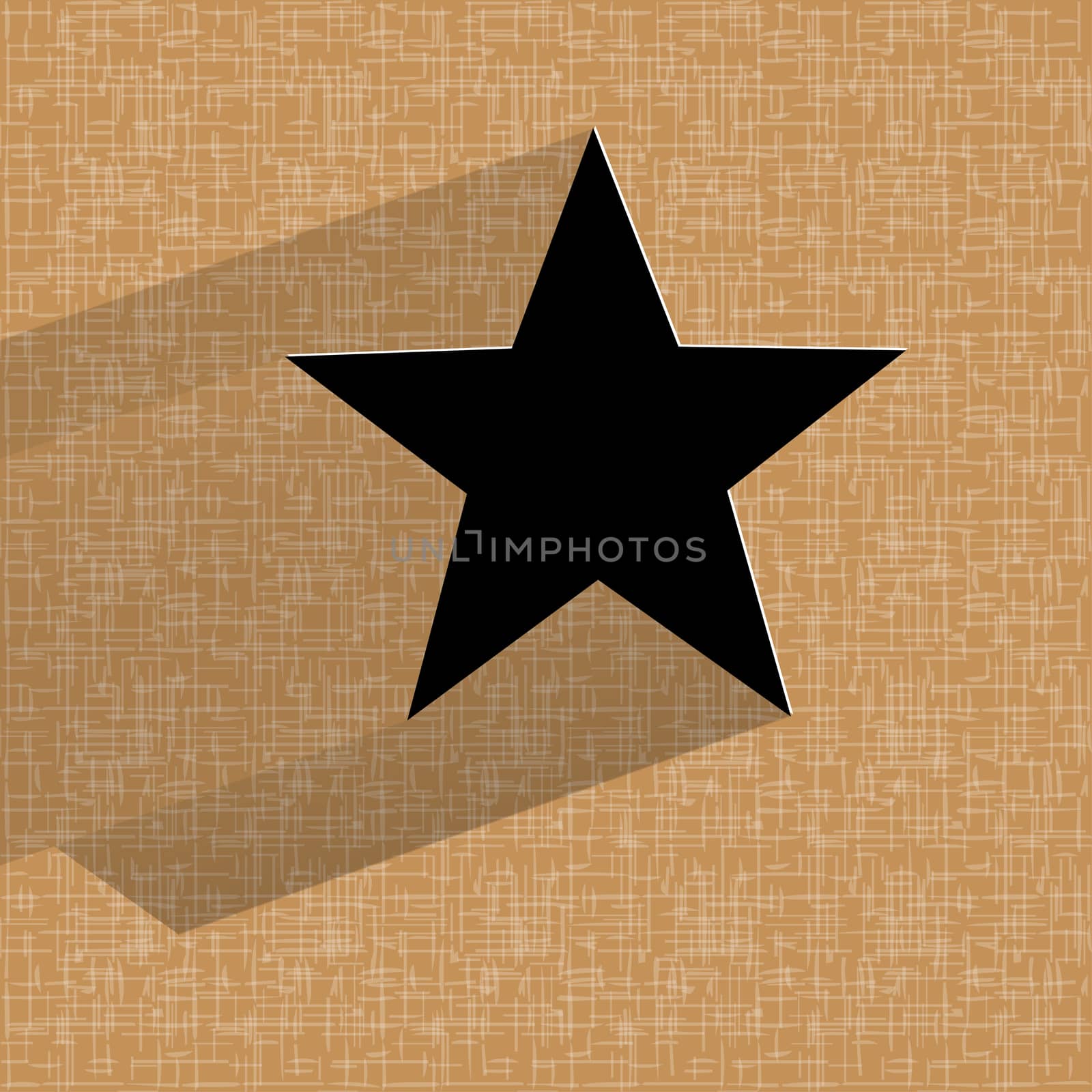 star. Flat modern web design on a flat geometric abstract background  by serhii_lohvyniuk