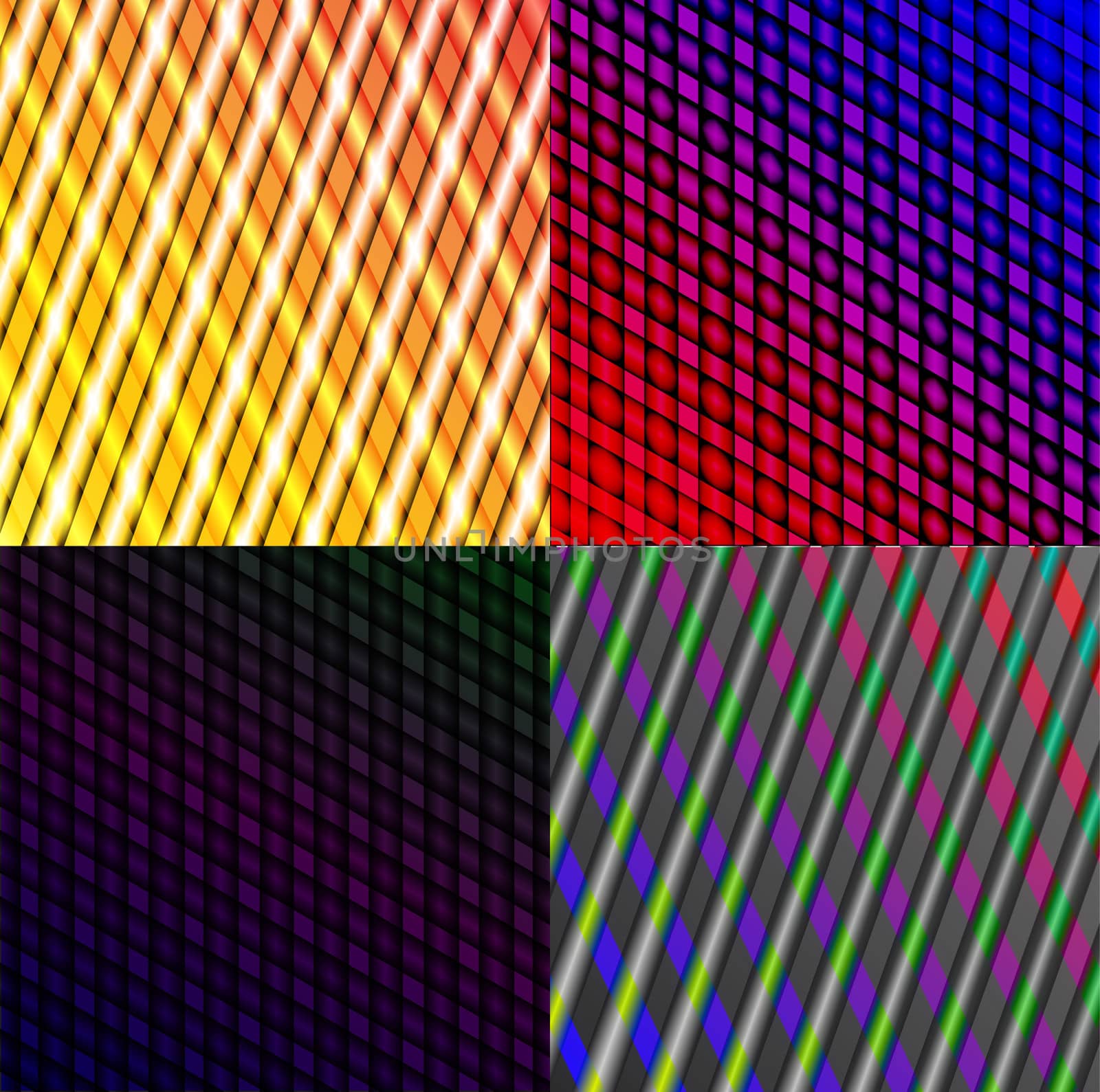 Set of dark abstract spectrum background lines.  by serhii_lohvyniuk