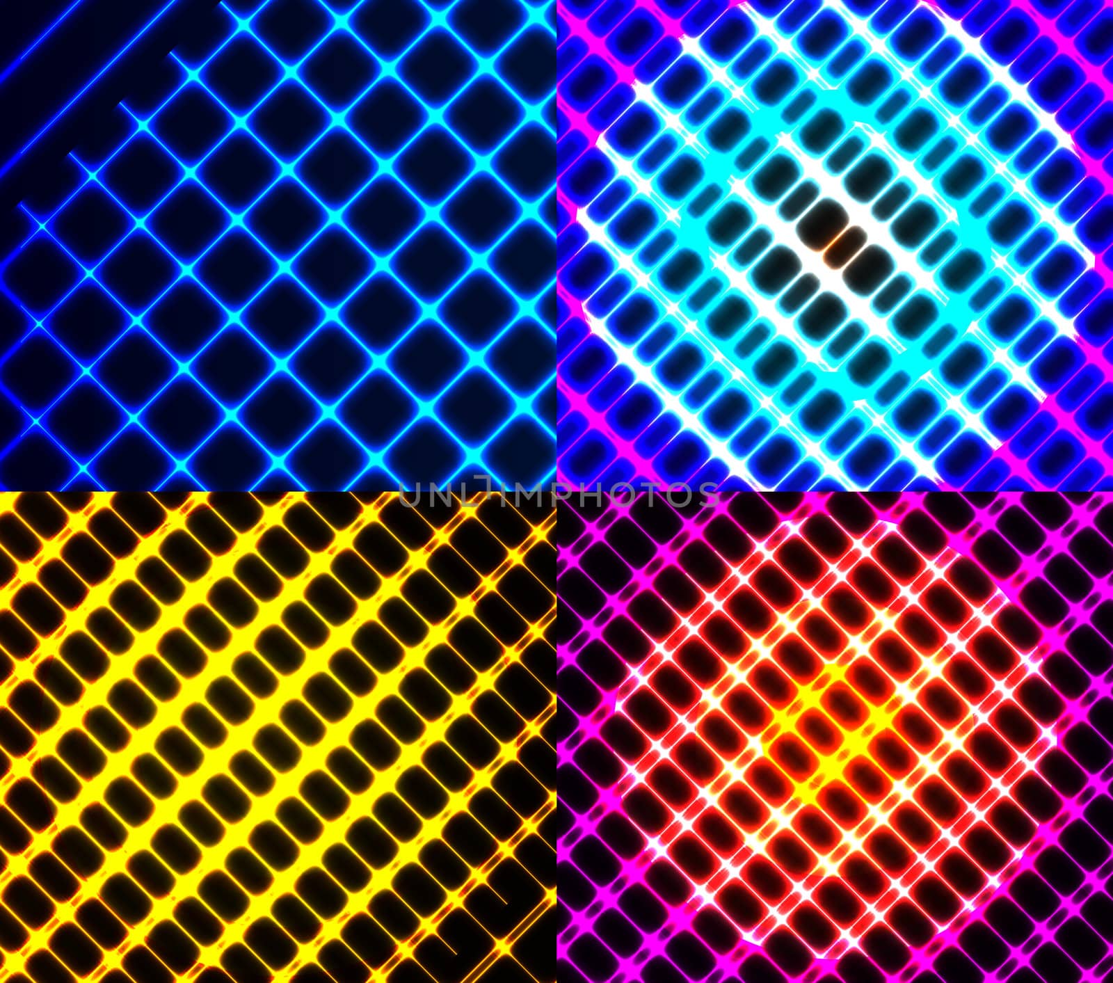 Set of dark abstract spectrum background lines.  by serhii_lohvyniuk