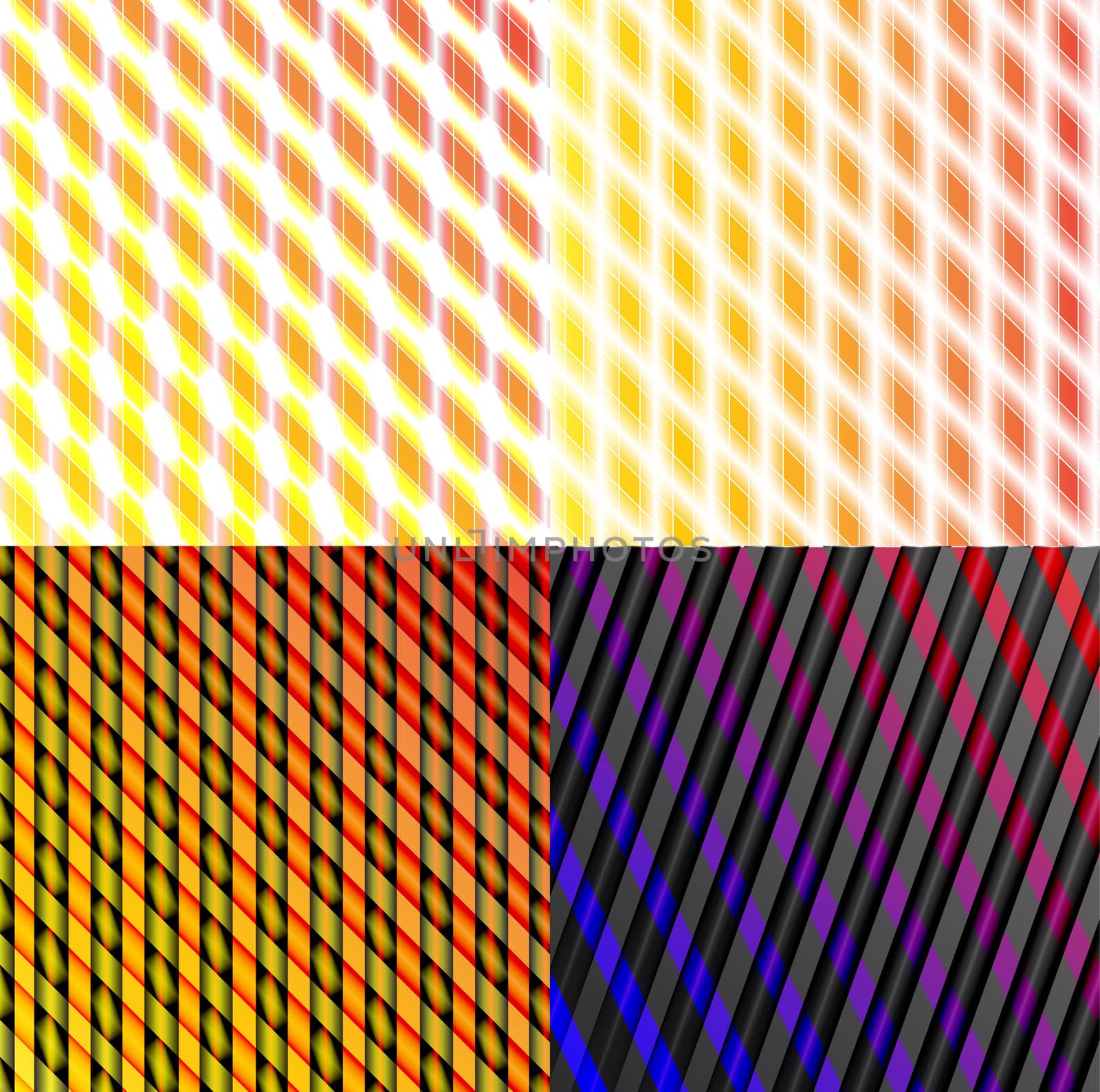 Set of dark abstract spectrum background lines.  by serhii_lohvyniuk