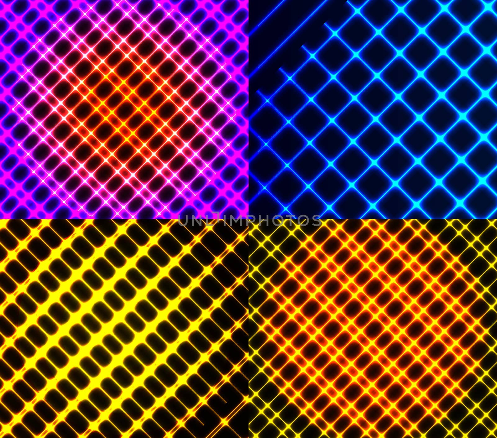 Set of dark abstract spectrum background lines.  by serhii_lohvyniuk