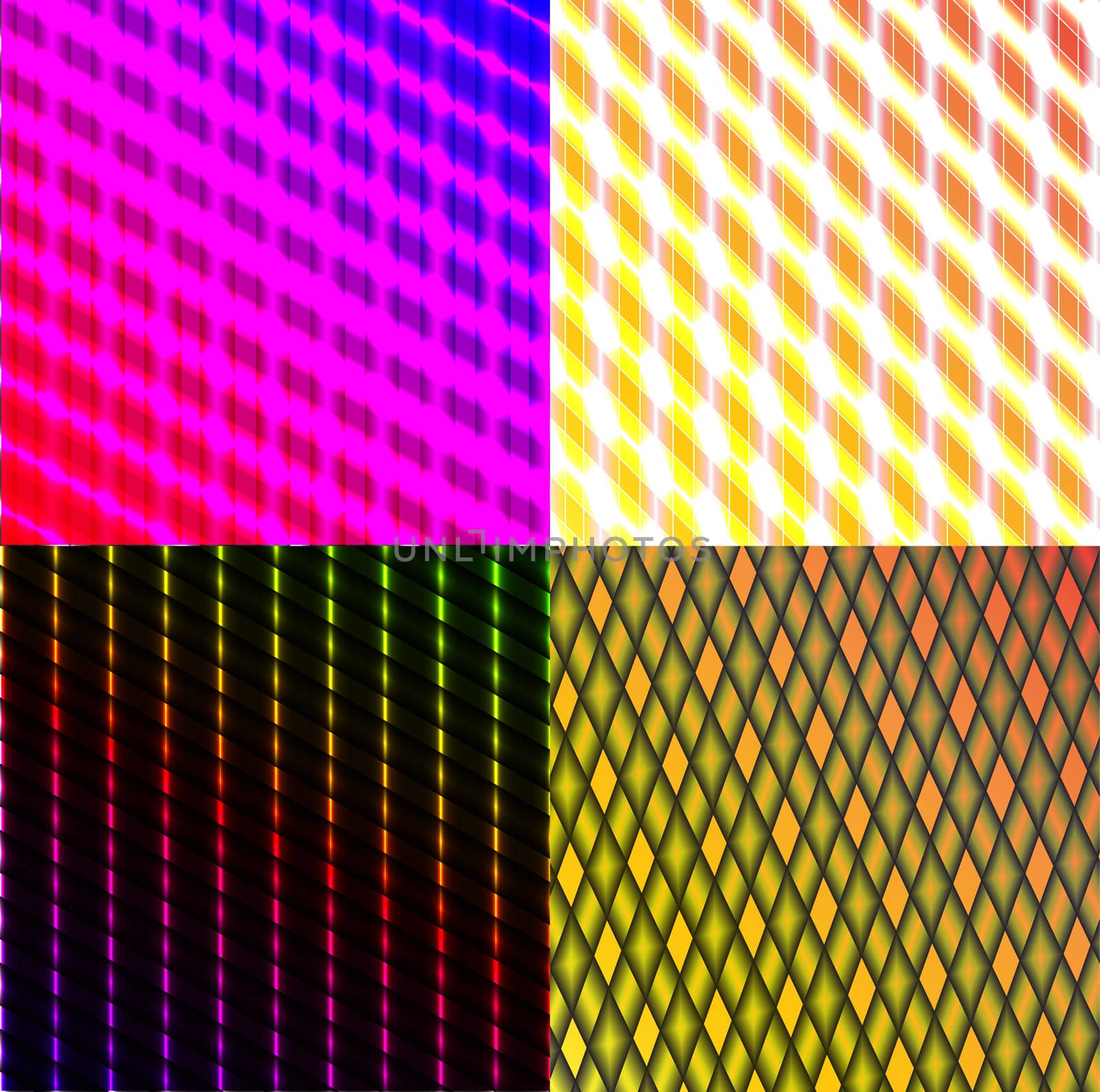 Set of dark abstract spectrum background lines.  by serhii_lohvyniuk