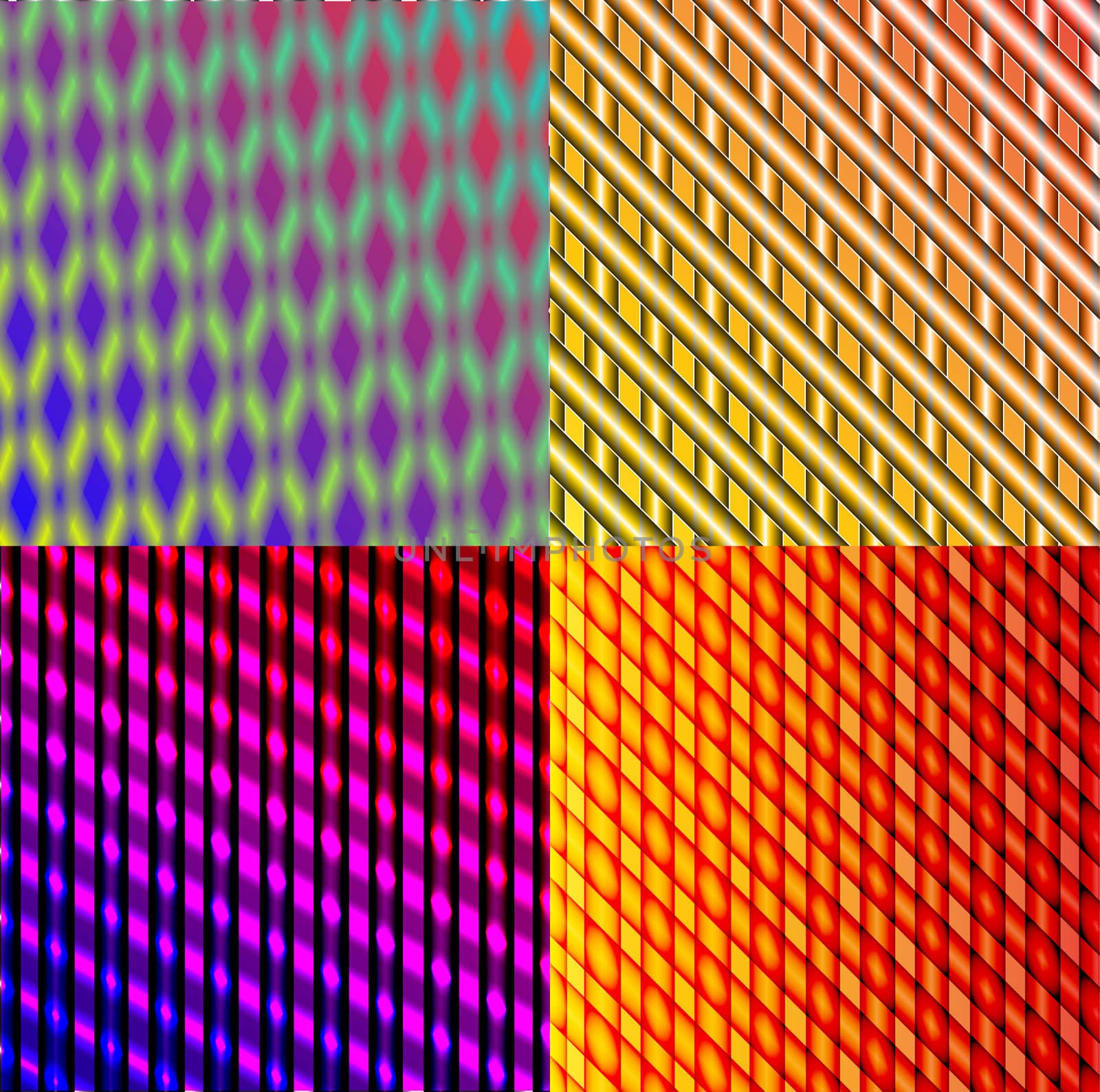 Set of dark abstract spectrum background lines.  by serhii_lohvyniuk