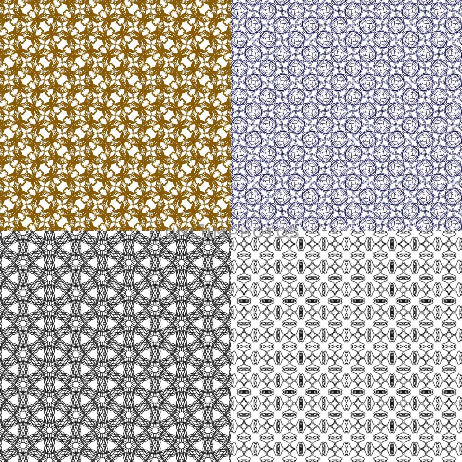 Set of  pattern. Modern stylish texture. Repeating abstract background.  by serhii_lohvyniuk