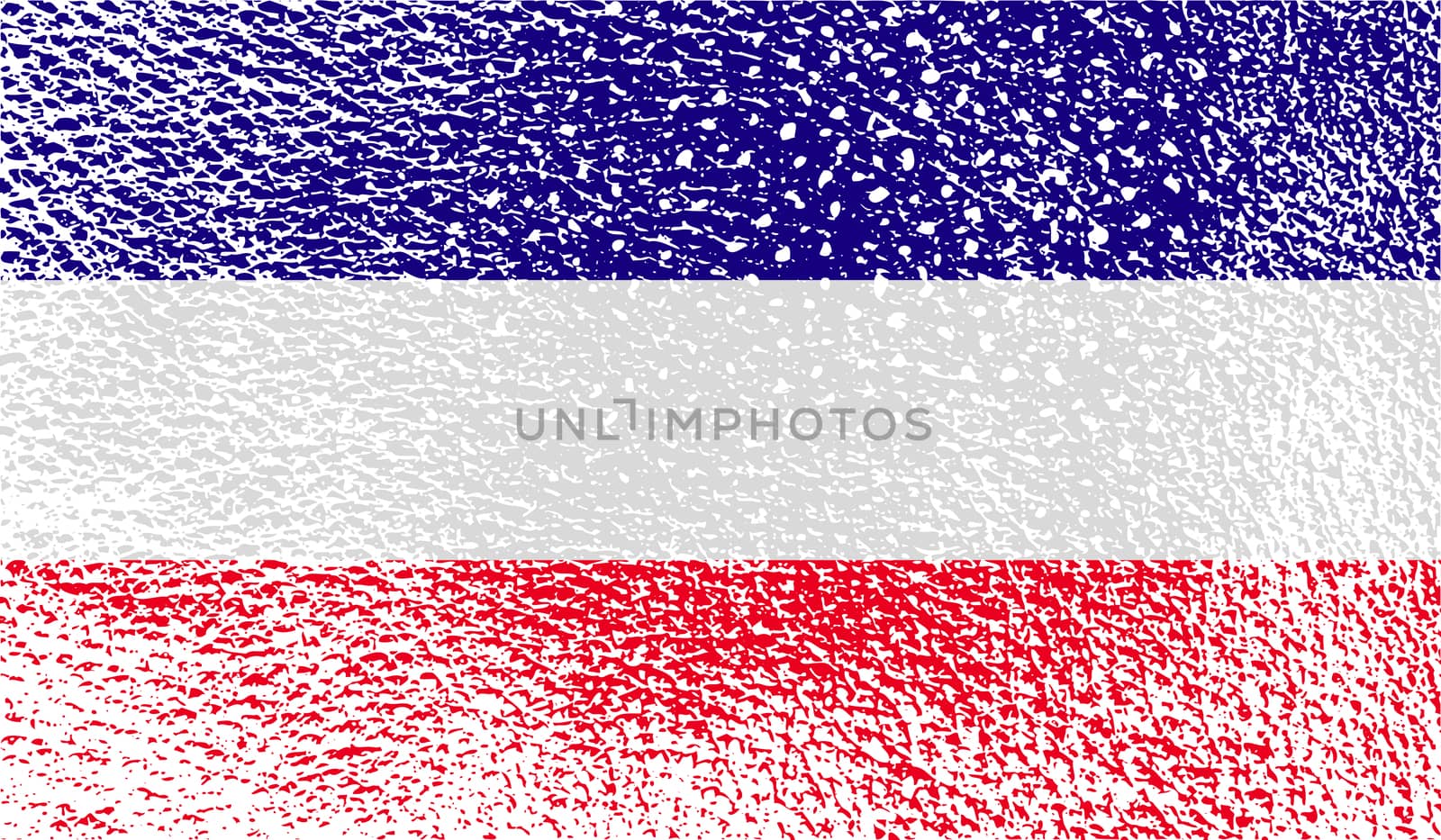 Flag of Los Altos with old texture.  illustration