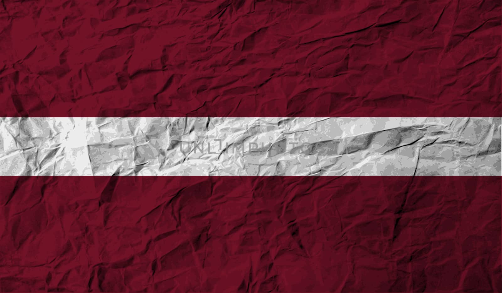 Flag of Latvia with old texture.  by serhii_lohvyniuk