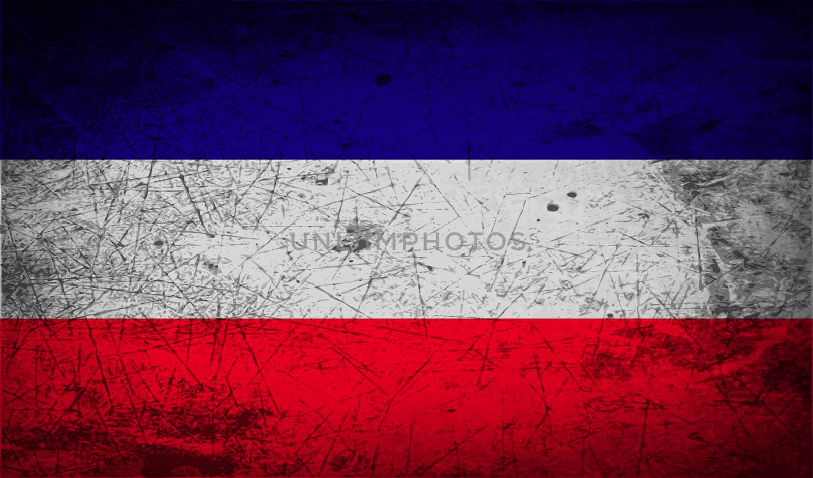 Flag of Los Altos with old texture.  by serhii_lohvyniuk