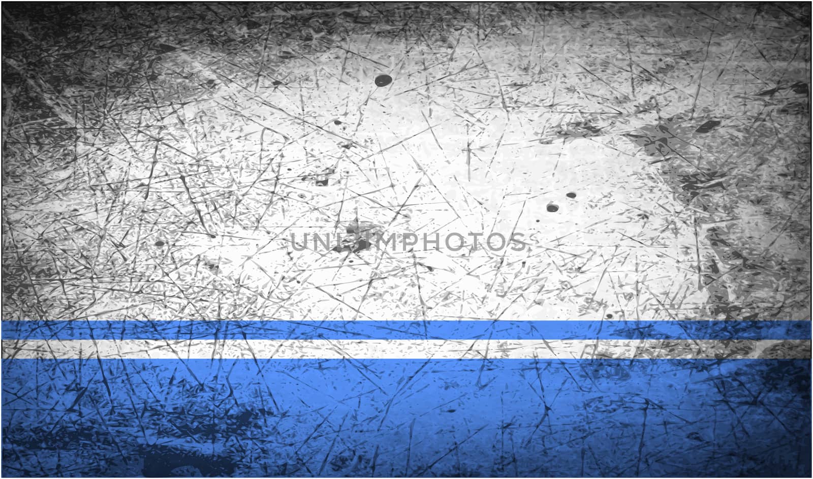 Flag of Altai Republic with old texture.  illustration