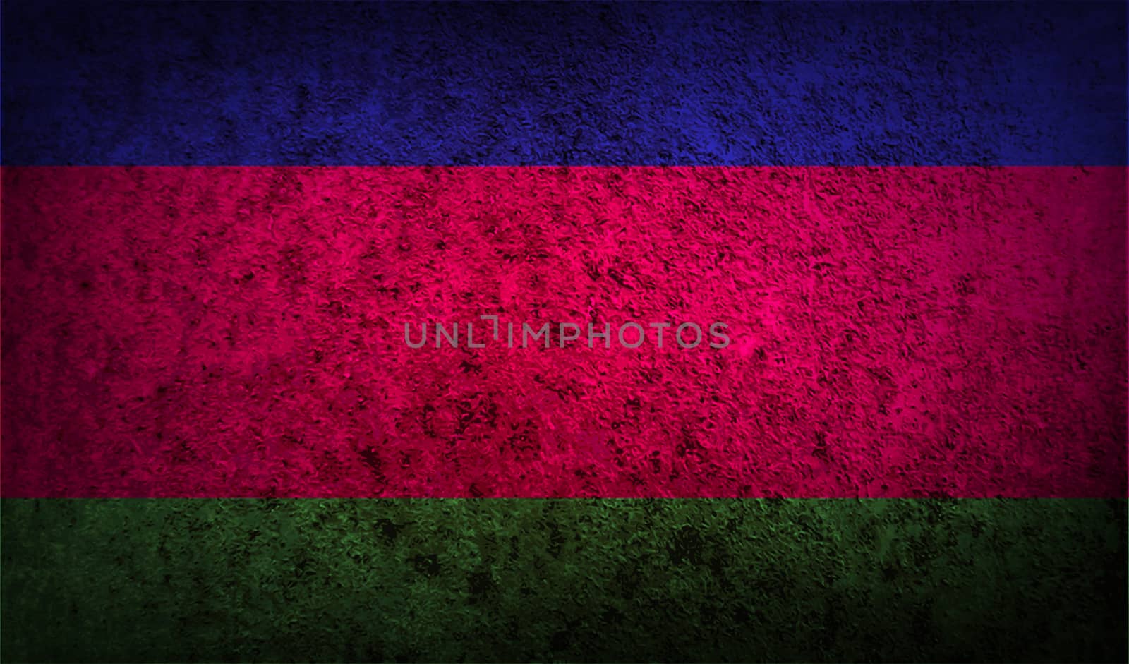 Flag of Kuban Peoples Republic with old texture.  by serhii_lohvyniuk