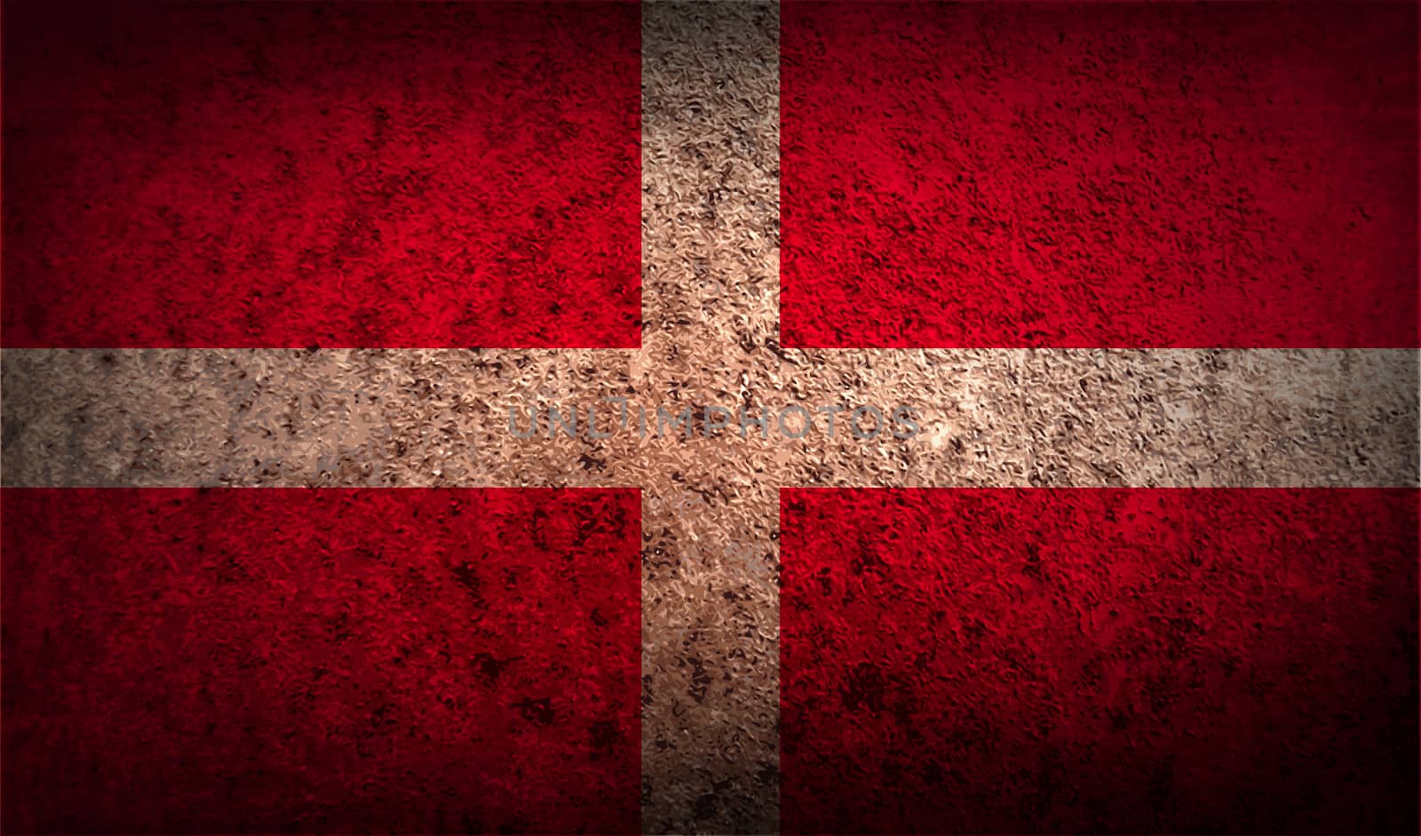 Flag of Military Order Malta with old texture.  by serhii_lohvyniuk