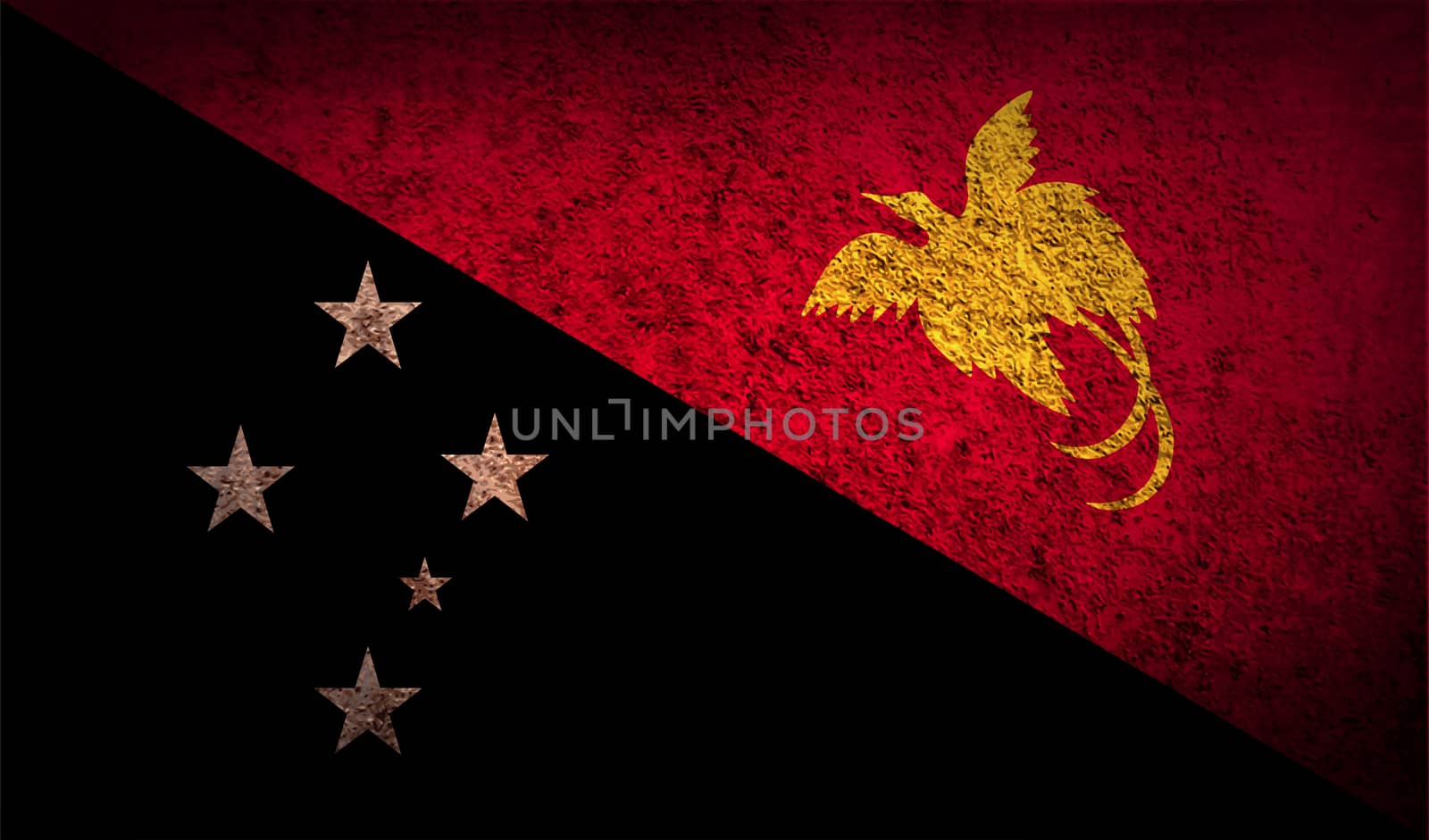 Flag of  with old texture.  illustration