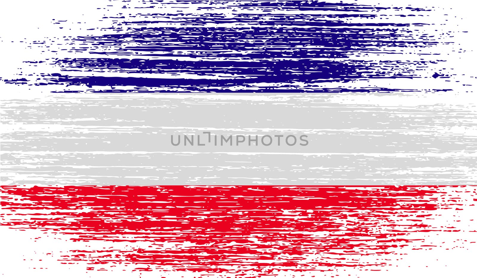 Flag of Los Altos with old texture.  illustration