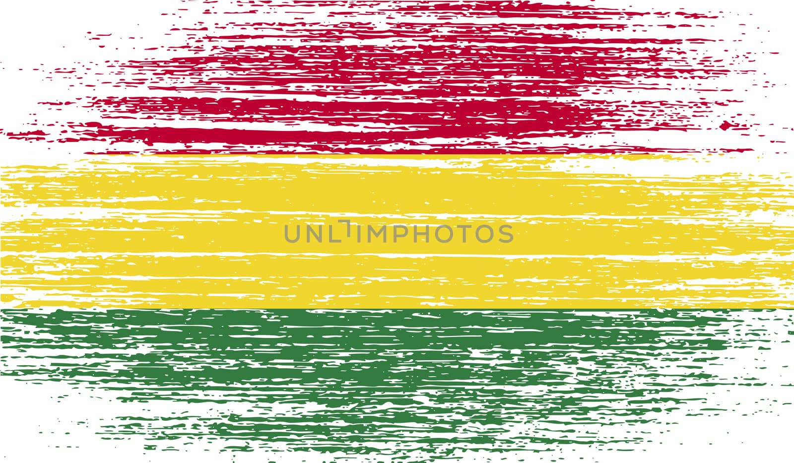 Flag of Bolivia with old texture.  by serhii_lohvyniuk