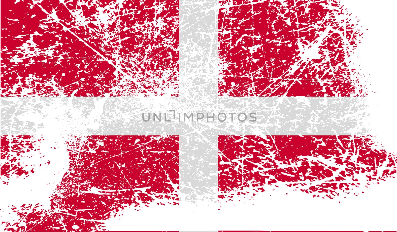 Flag of Military Order Malta with old texture.  by serhii_lohvyniuk