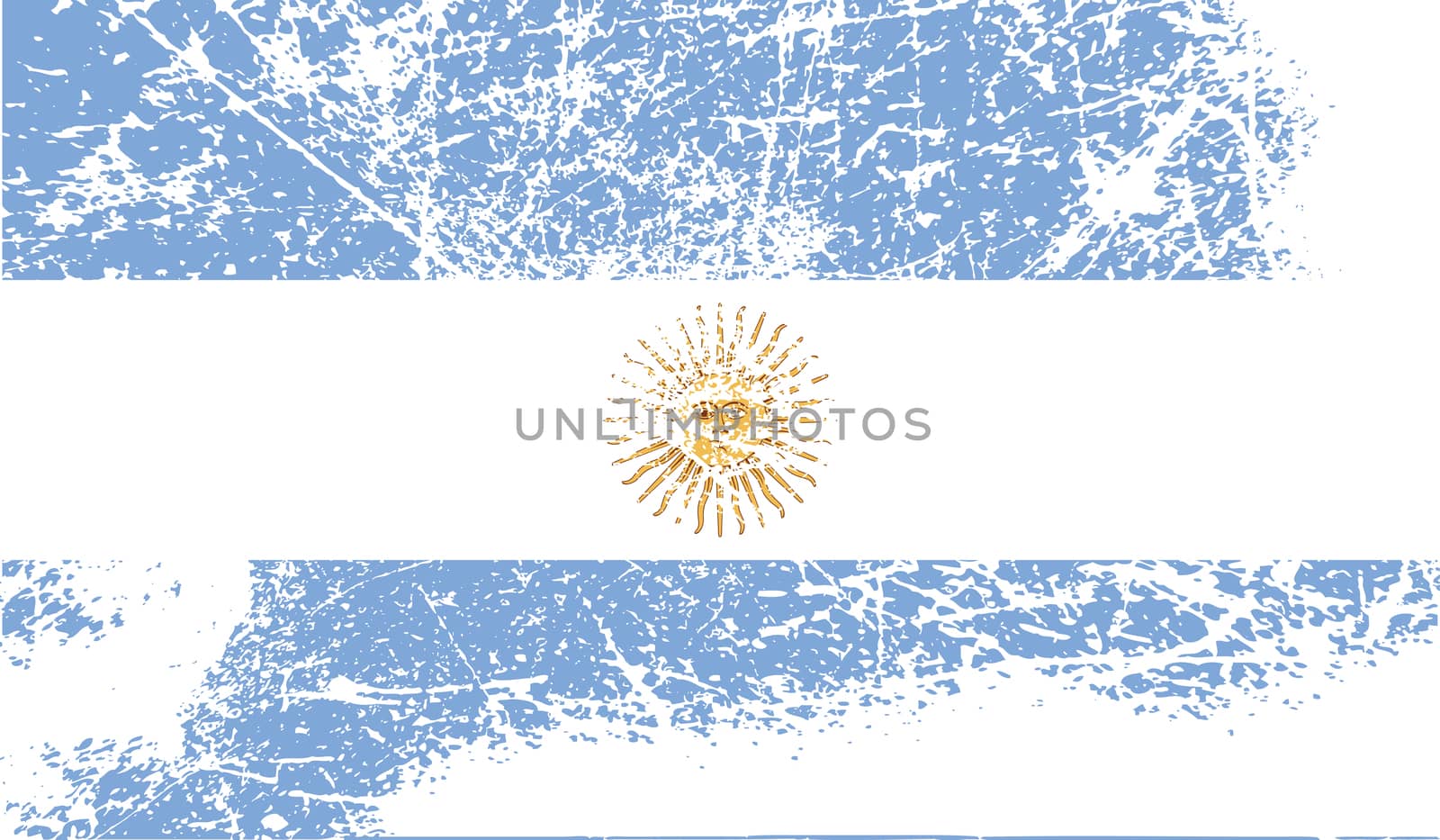 Flag of  with old texture.  illustration