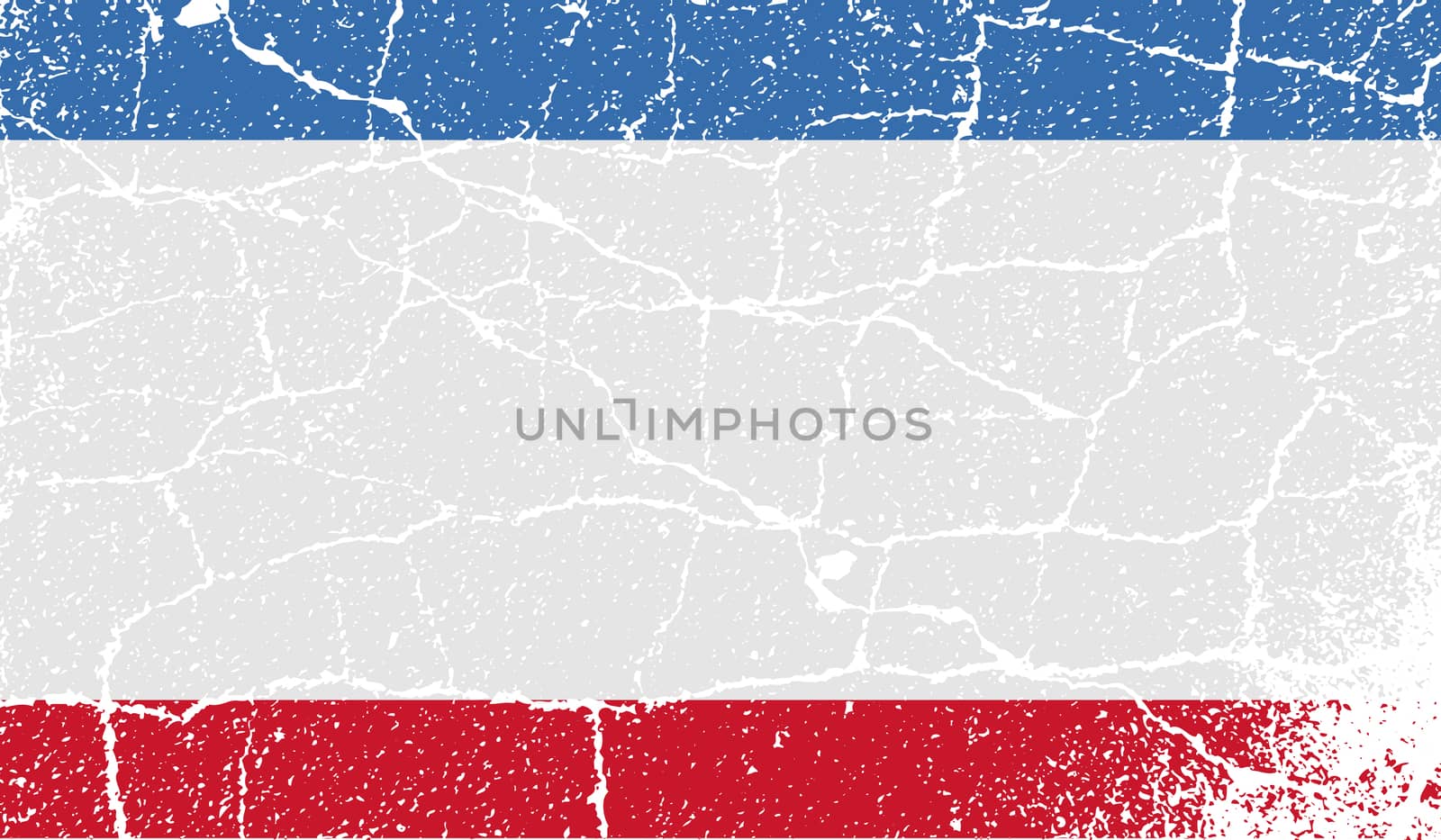 Flag of Crimea with old texture.  by serhii_lohvyniuk