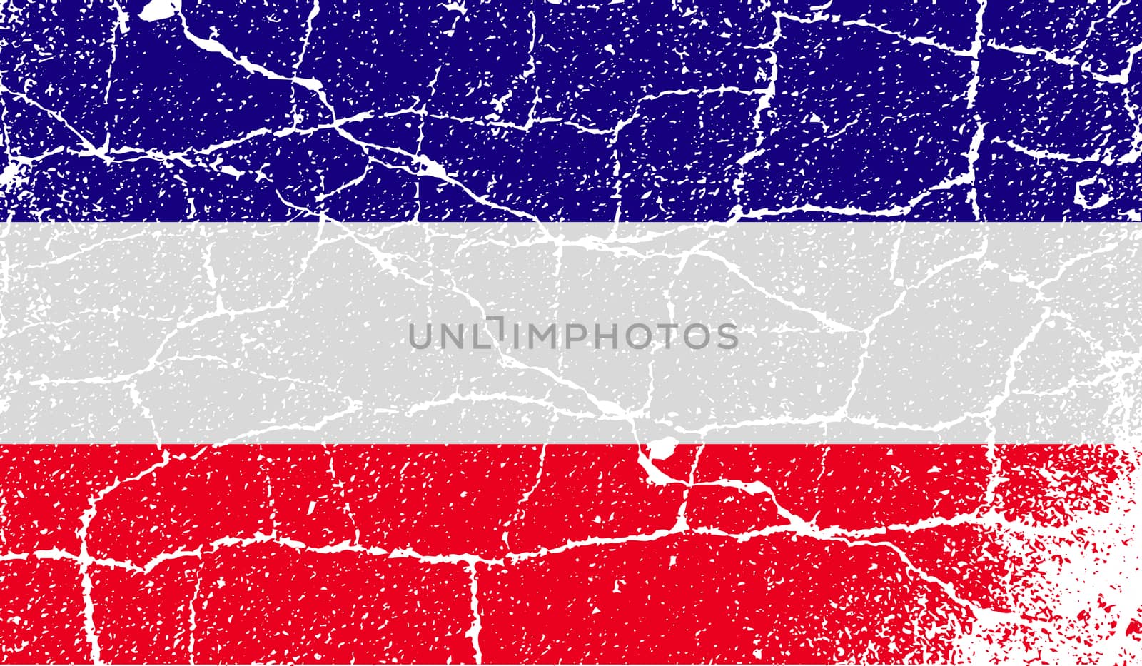 Flag of Los Altos with old texture.  by serhii_lohvyniuk