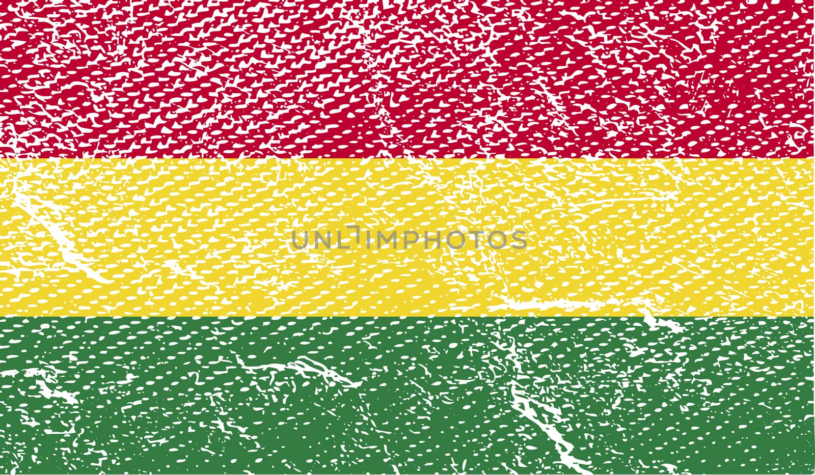 Flag of Bolivia with old texture.  by serhii_lohvyniuk