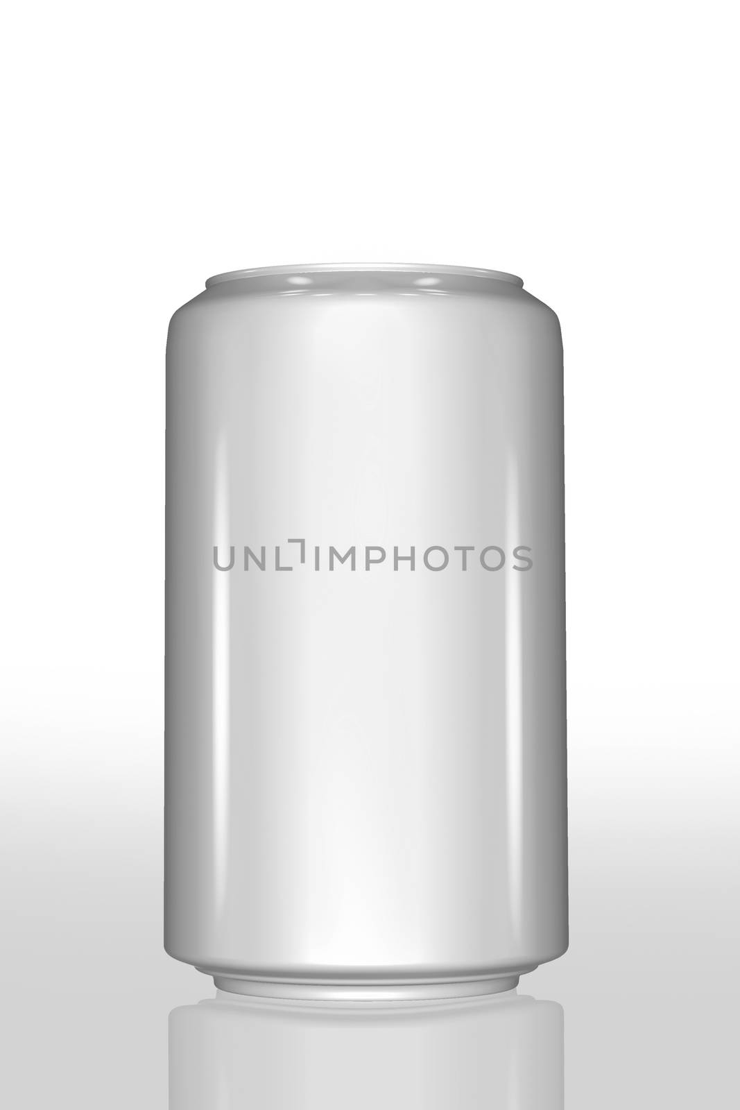 Illustration of aluminum can