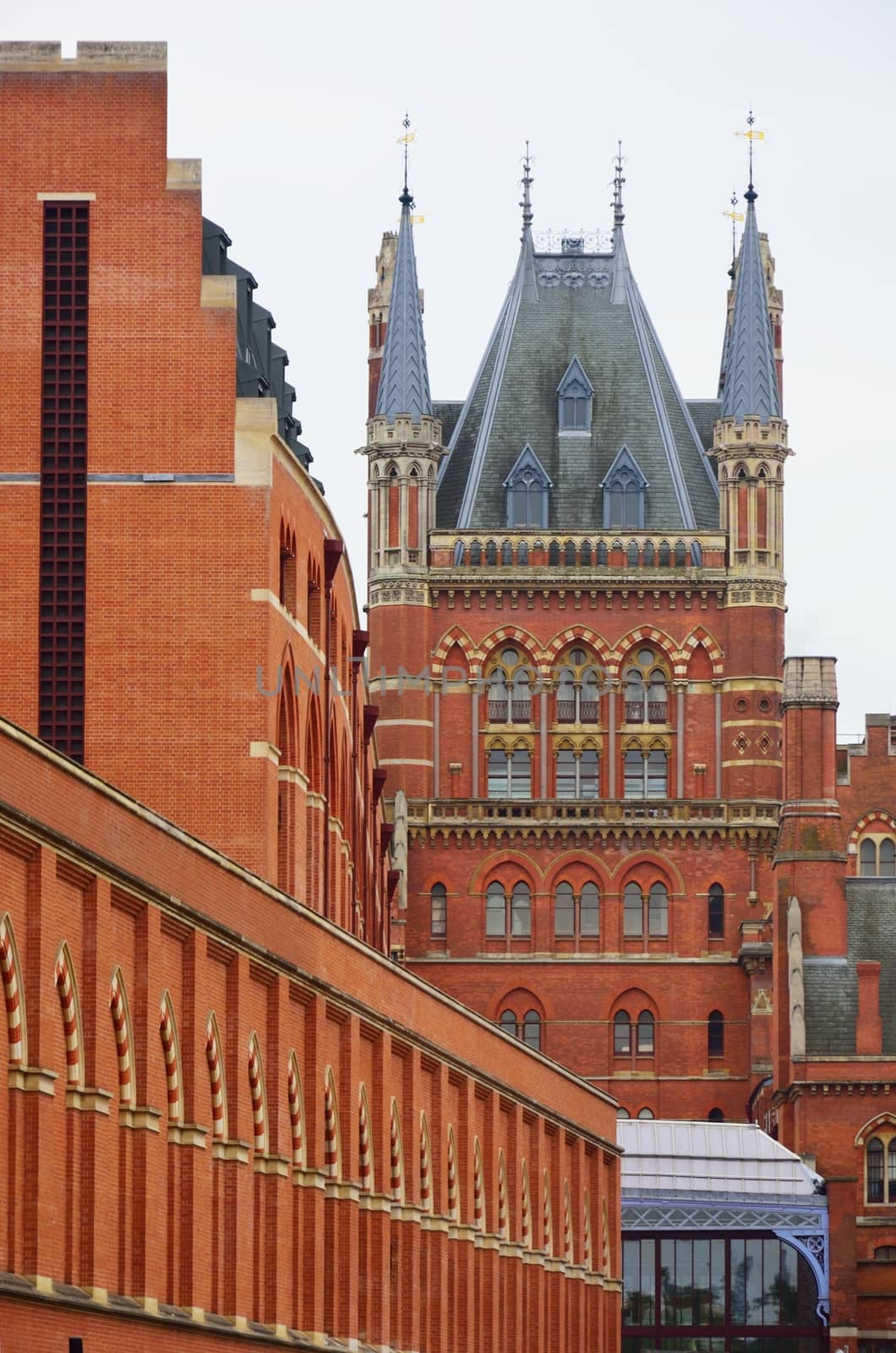 St Pancras Station  from rear by pauws99