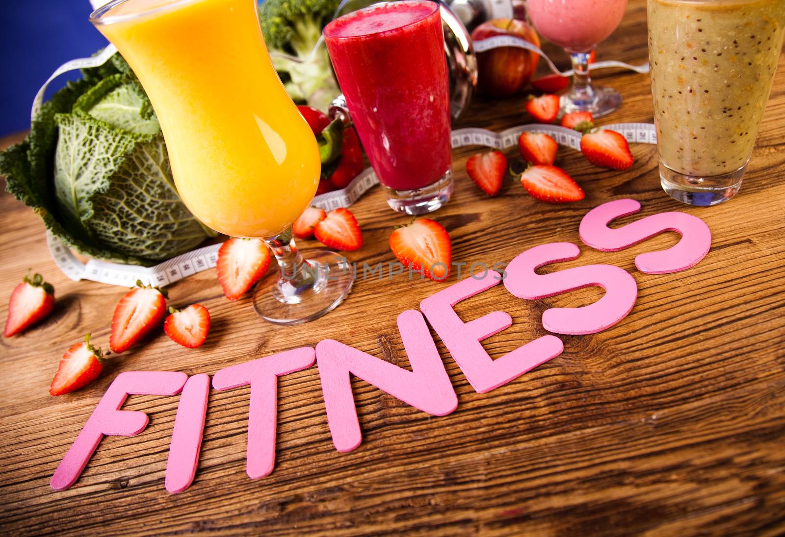 Weight loss, fitness, healthy and fresh