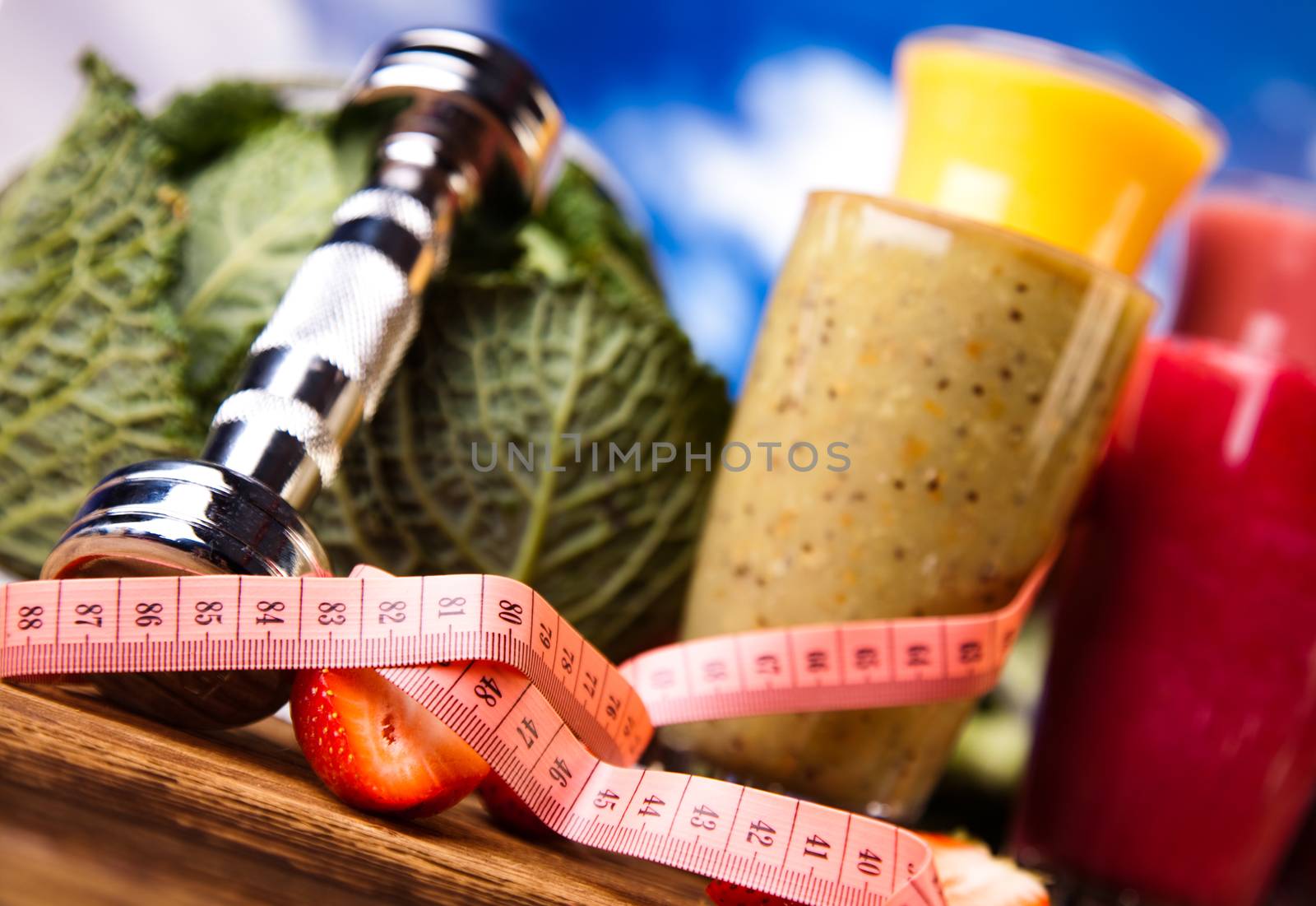 Weight loss, fitness, healthy and fresh