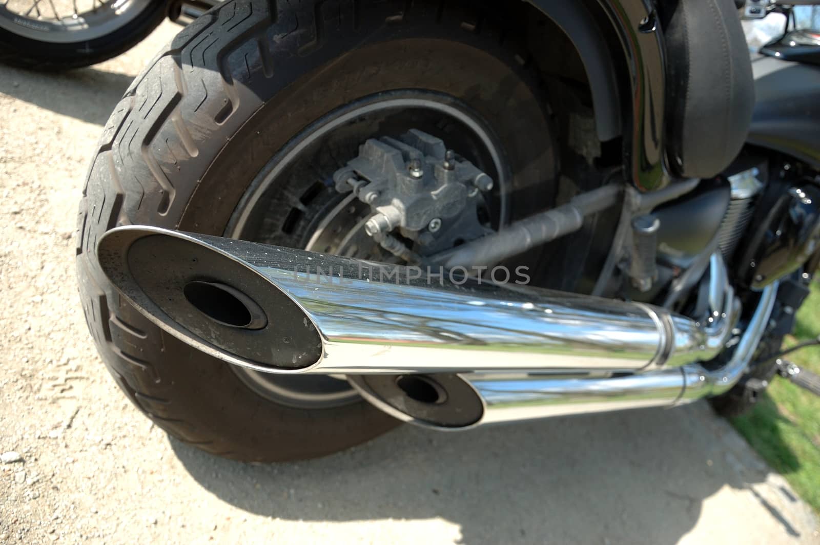 Motorcycle exhaust pipes by bartekchiny