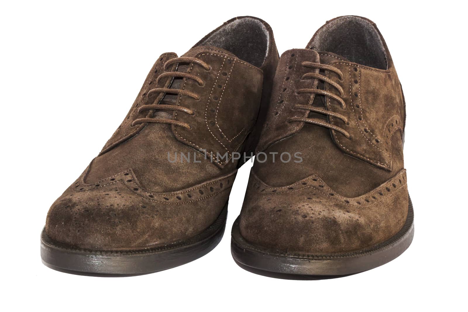 brown suede shoes by Chechotkin