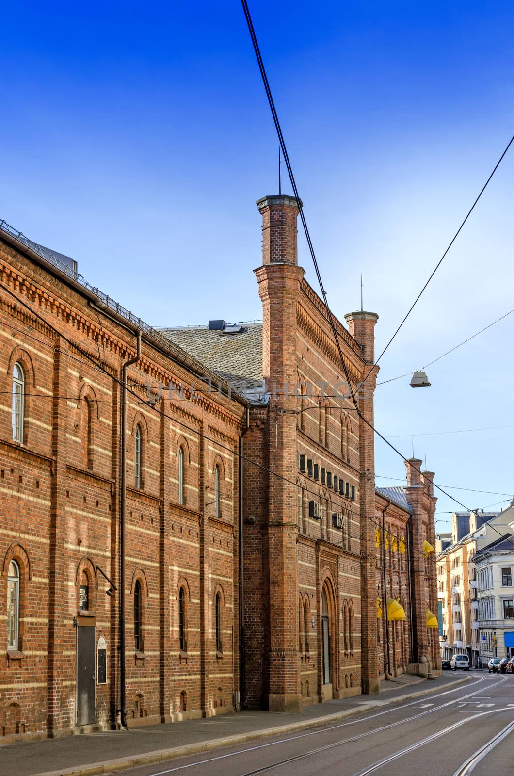 Empty street in Oslo by Nanisimova