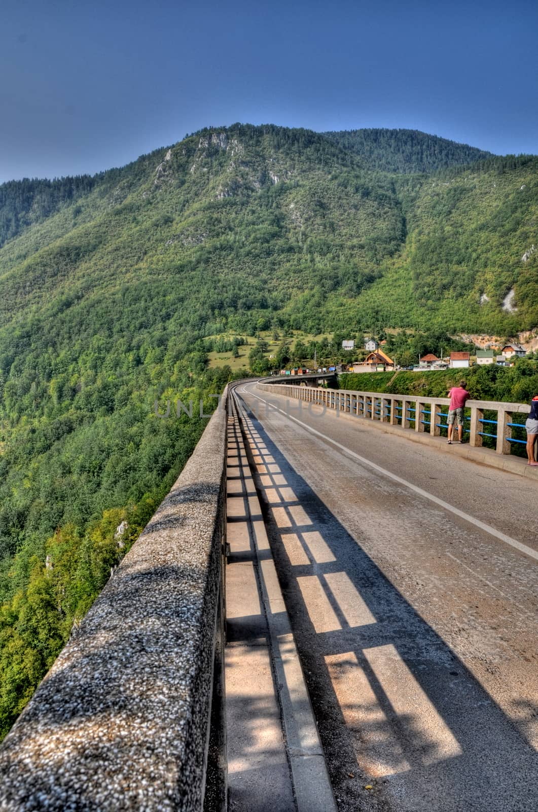 Tara bridge in Monte Negro