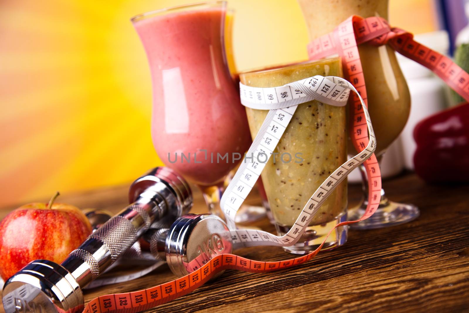 Fresh fruits, healthy and fresh