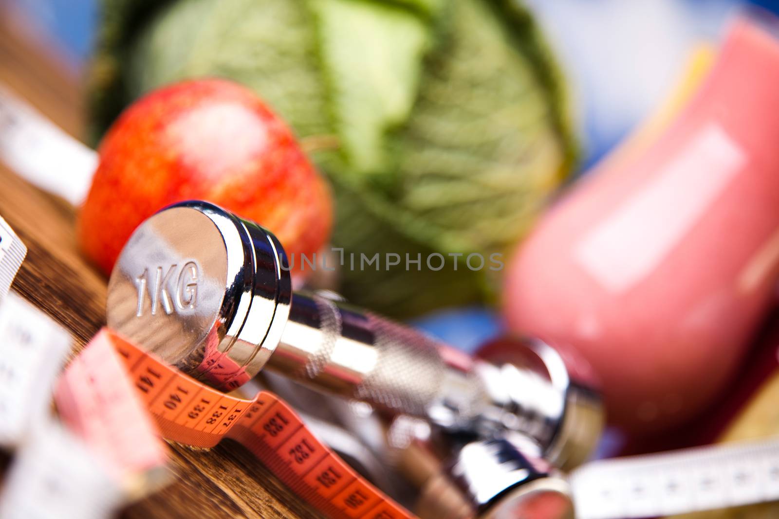 Sport diet, healthy and fresh