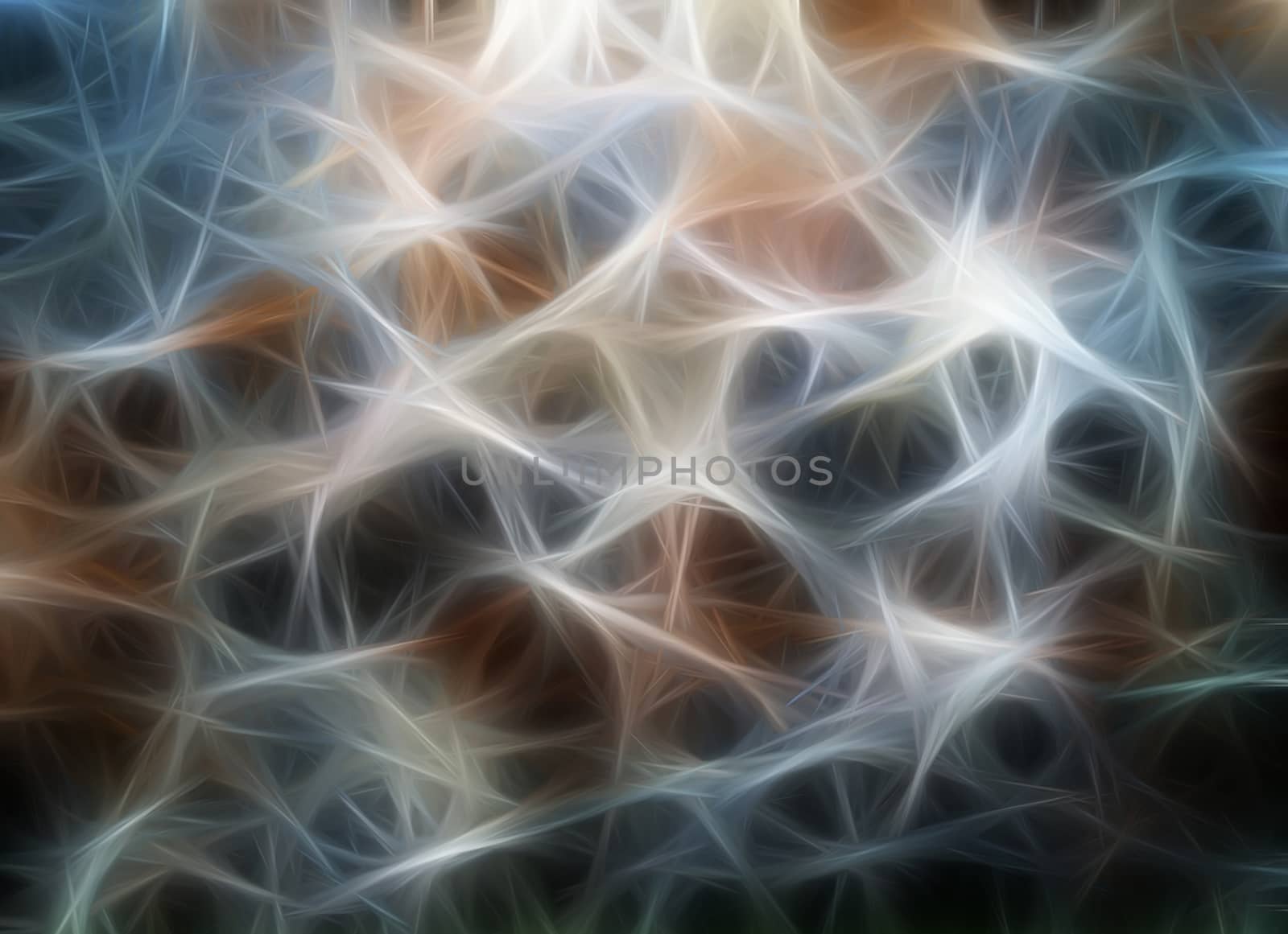 Abstract colorful background with texture in the form of luminous lines on a dark background